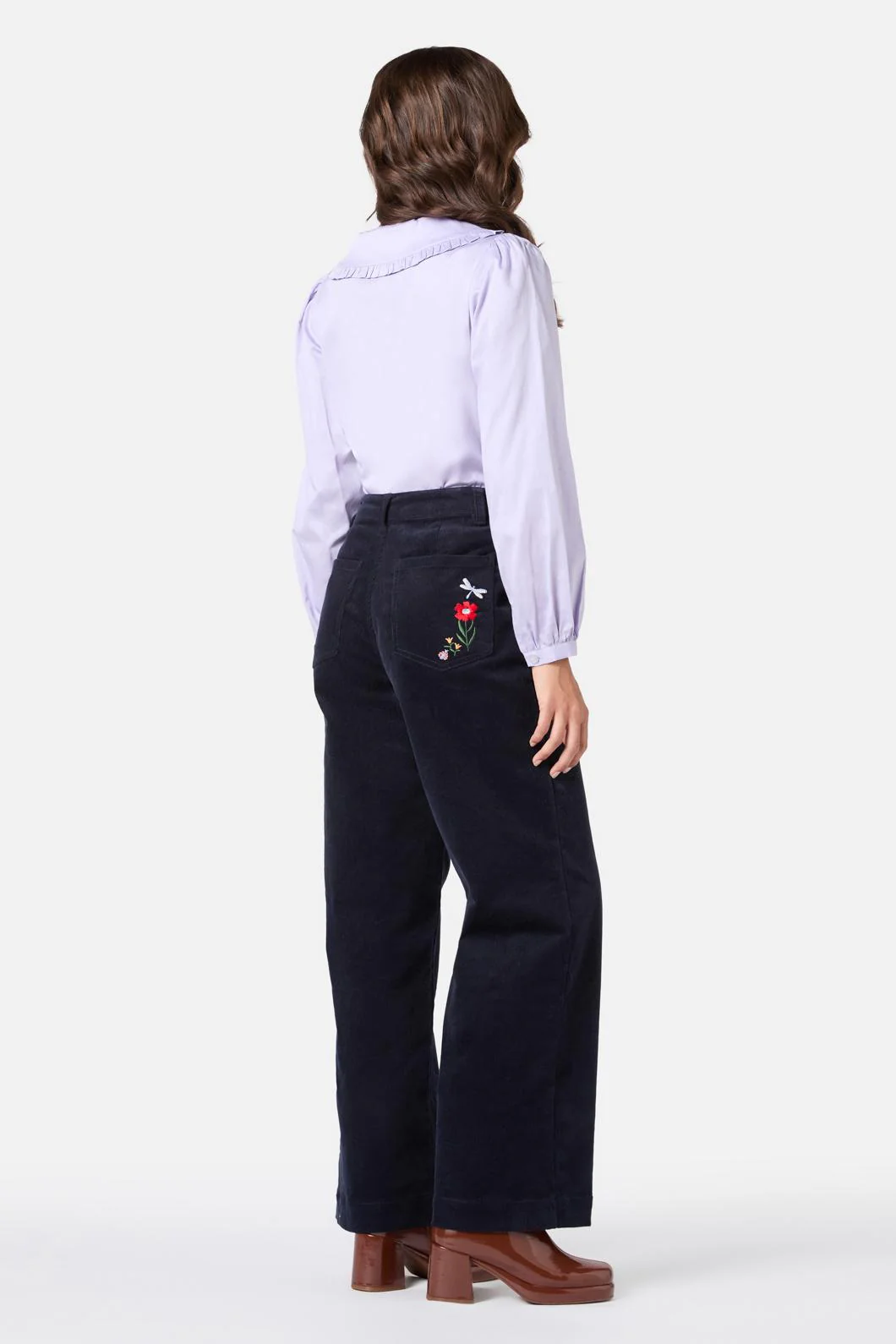 Sherry Cute Collar Blouse - Image 8