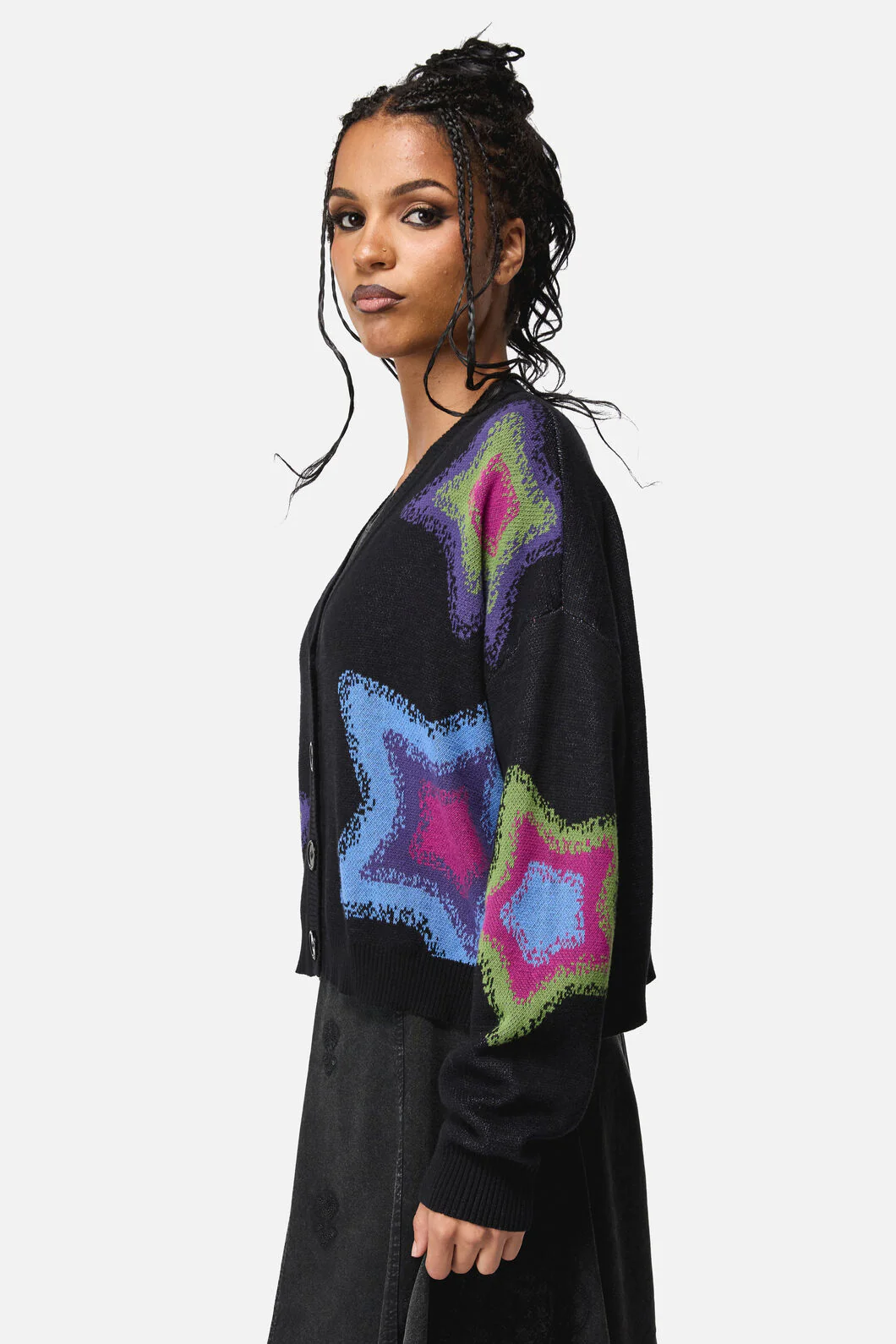 Shine Bright Goth Cardigan - Image 3