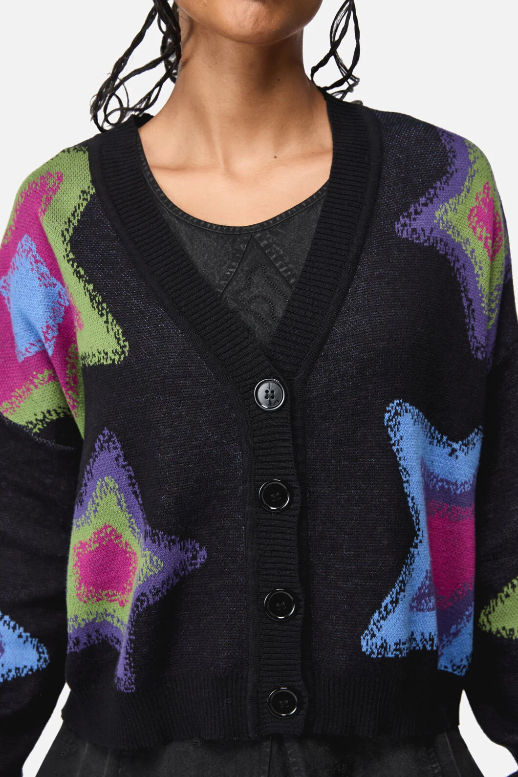 Shine Bright Goth Cardigan - Image 5