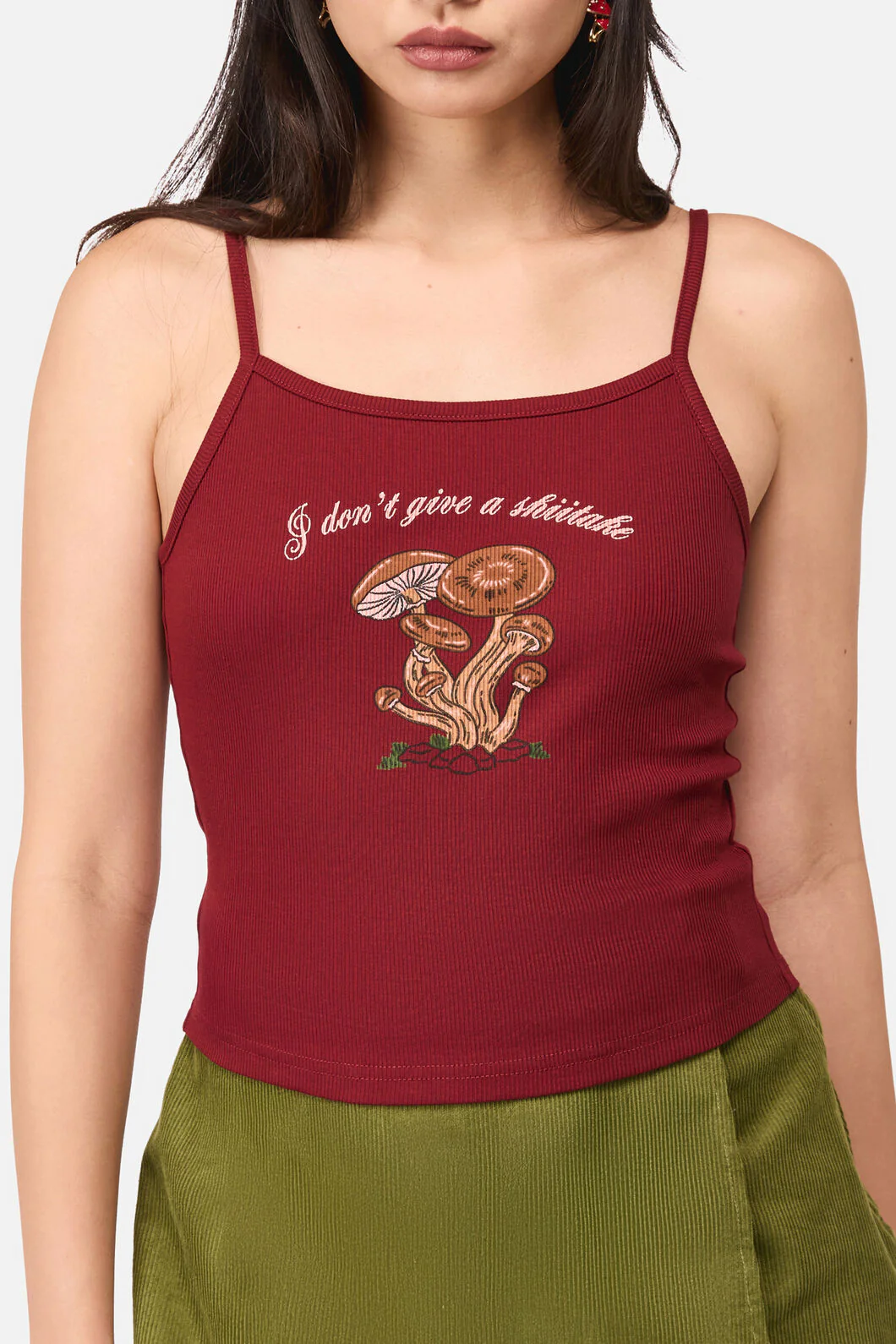 Shittake Printed Tank - Image 5