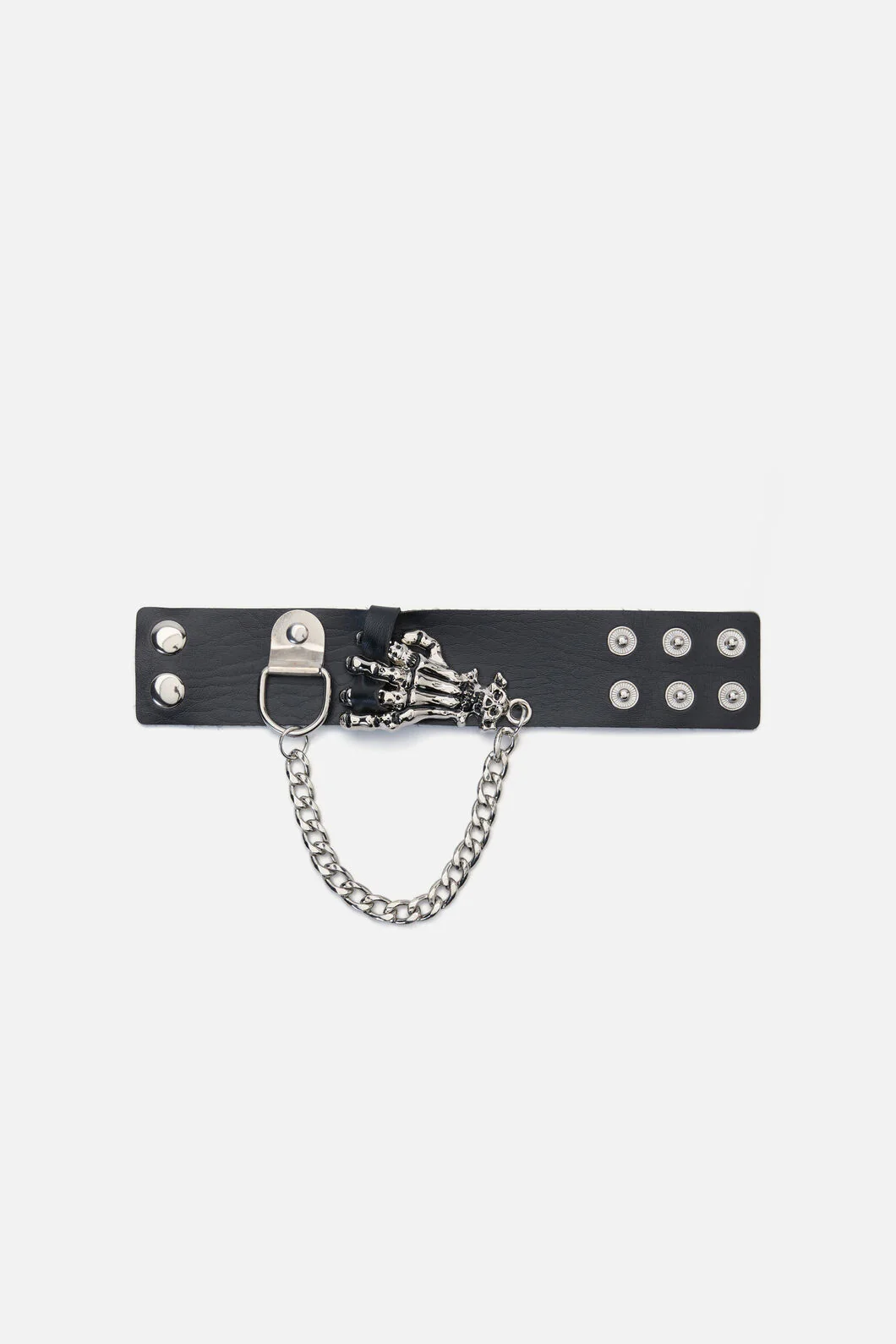 Skeleton Hand Chain Cuff - Image 3