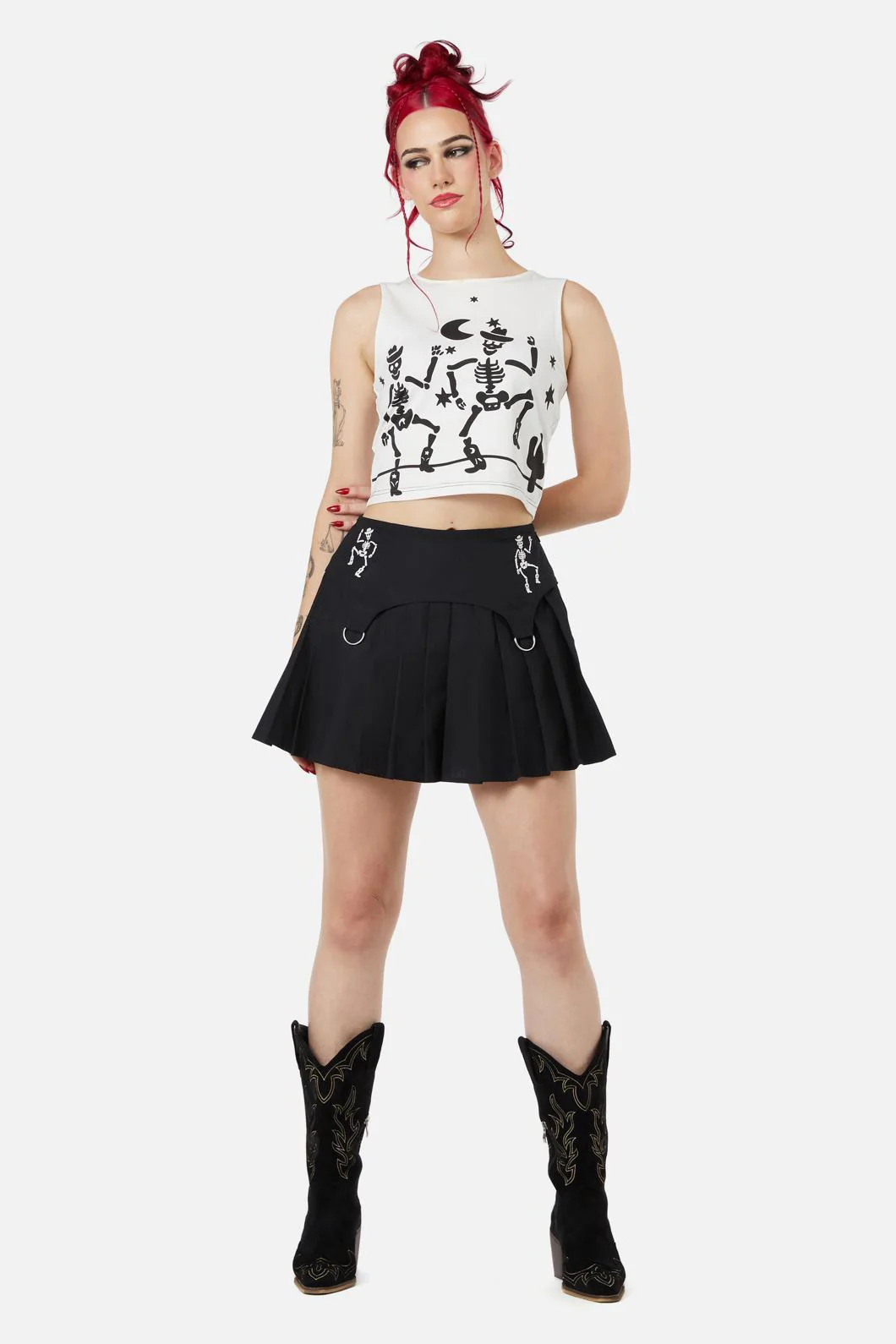 Skelly Yoke Skort - Image 2