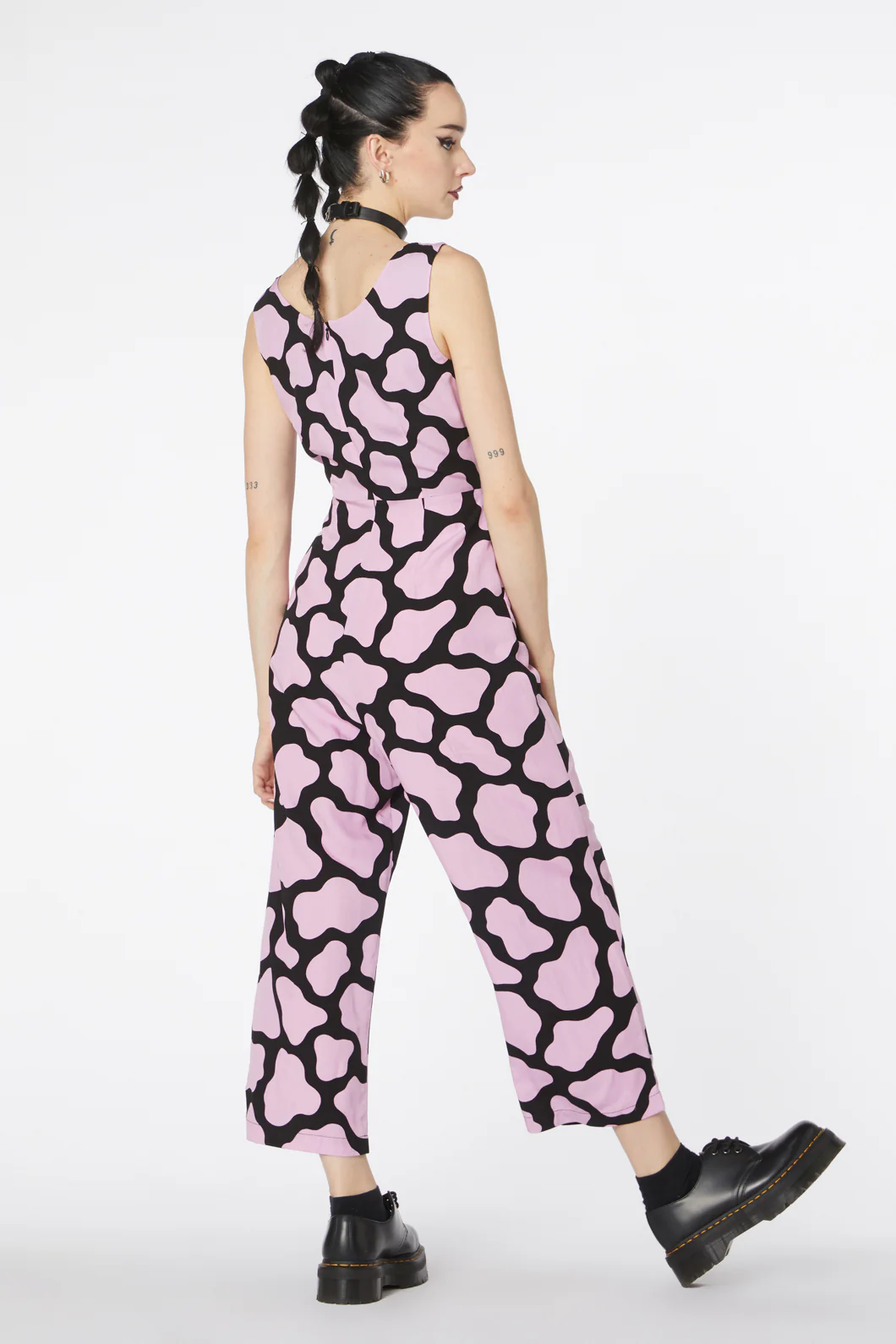 Skip Geo Wide Leg Jumpsuit - Image 4