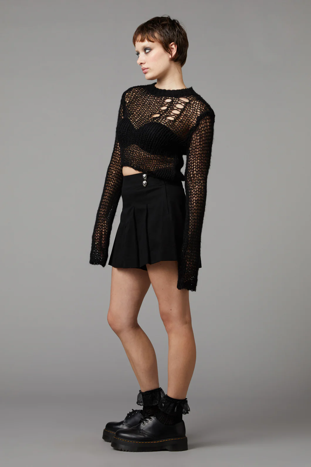 Skulduggery Ultra Crop Knit - Image 3