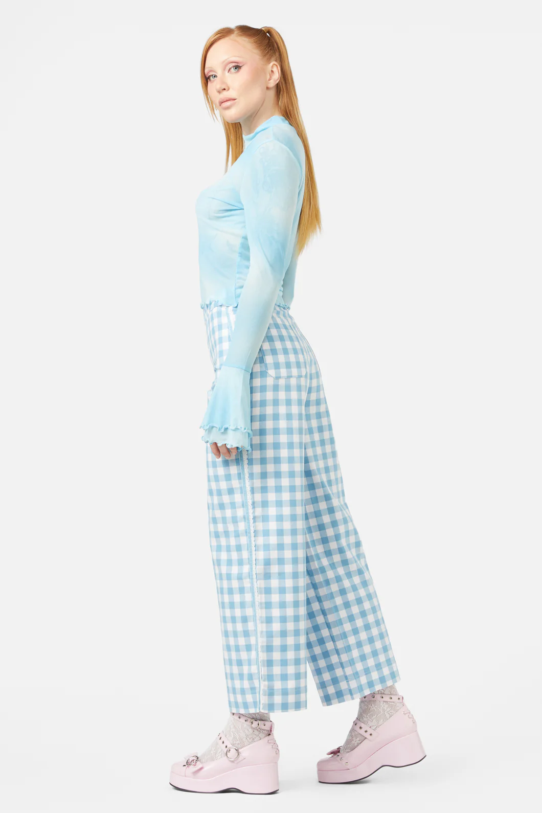 Sky Gradient Mesh Top - Image 4