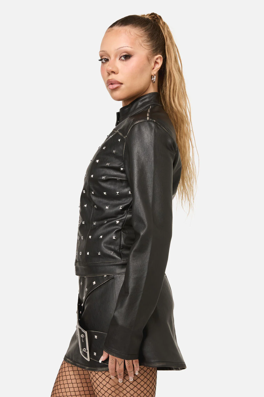 Sleaze Punk PU Jacket - Image 2