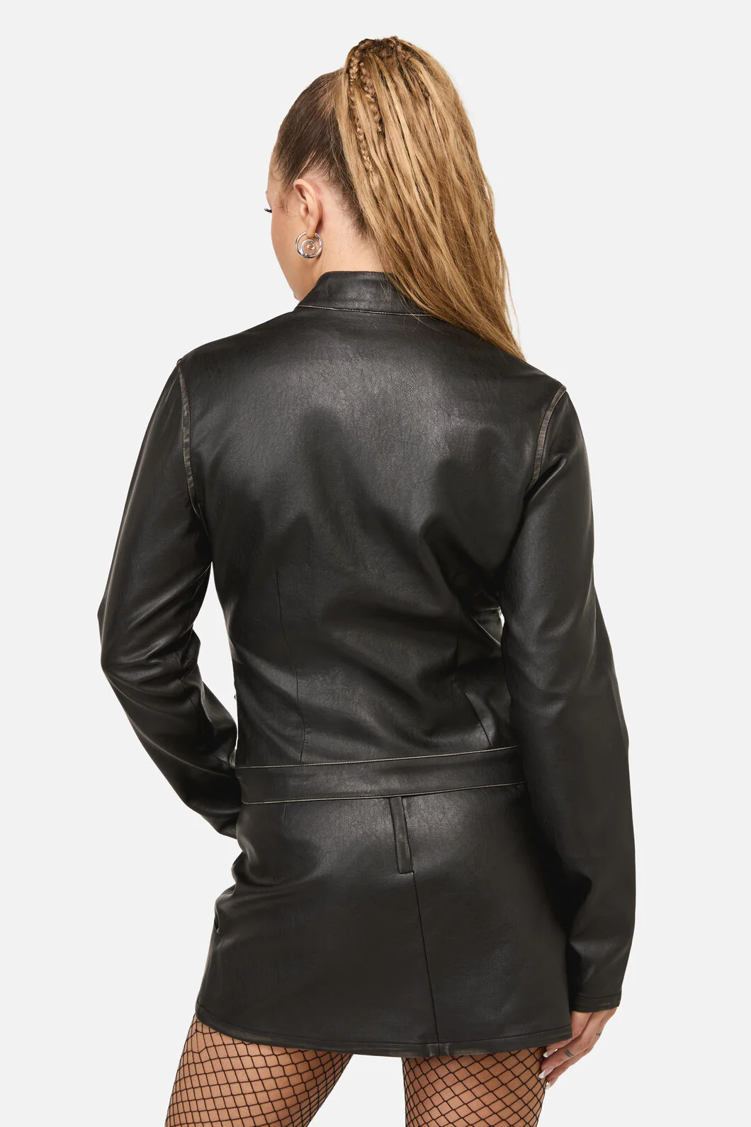 Sleaze Punk PU Jacket - Image 3