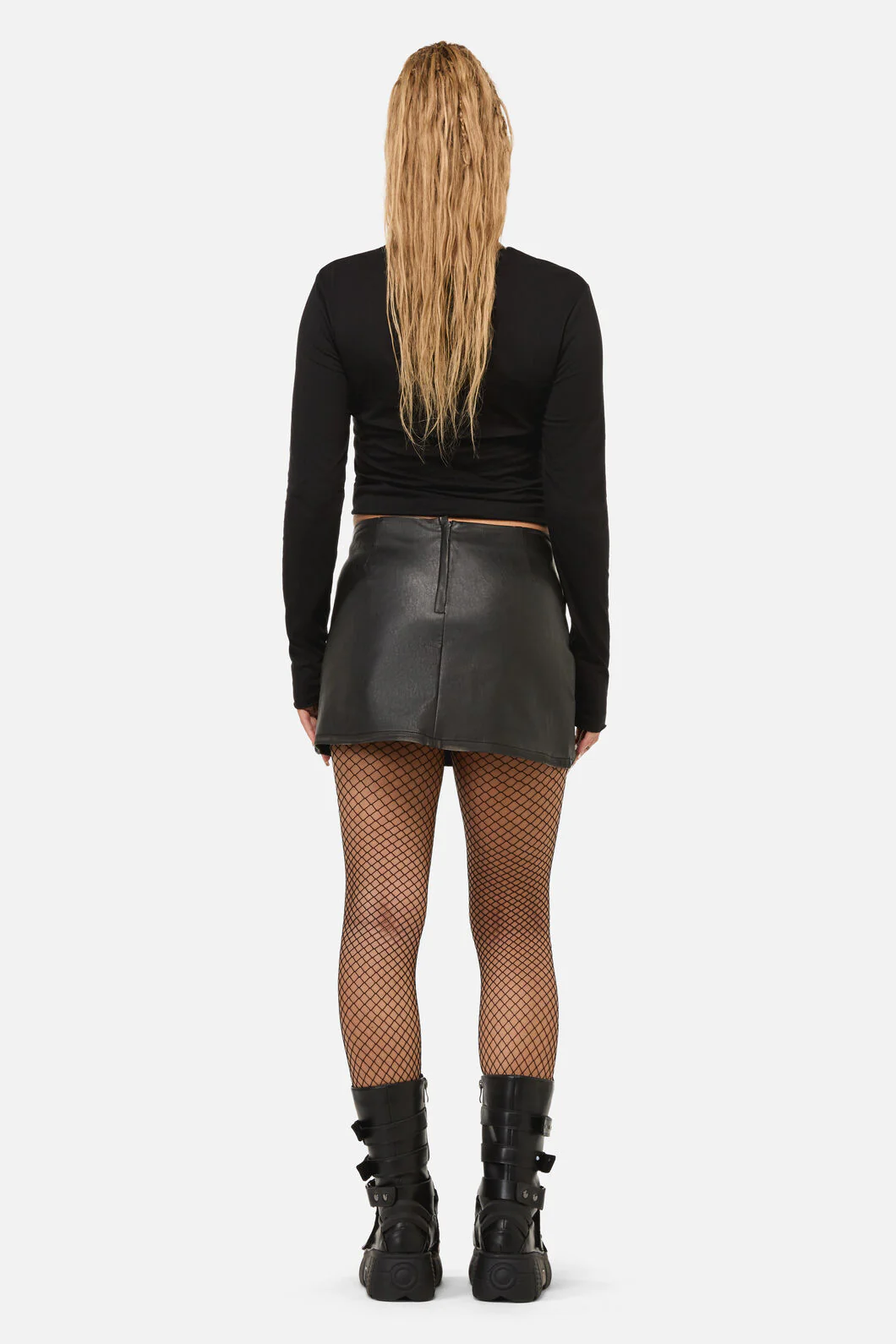 Sleaze Punk PU Skirt - Image 4