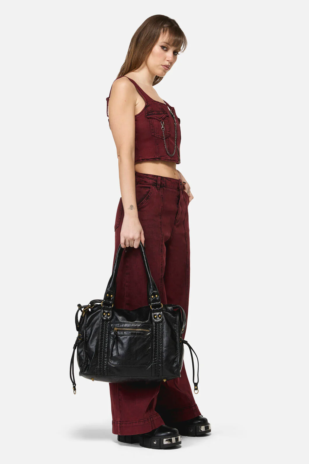 Slouchy Shoulder Bag - Image 4