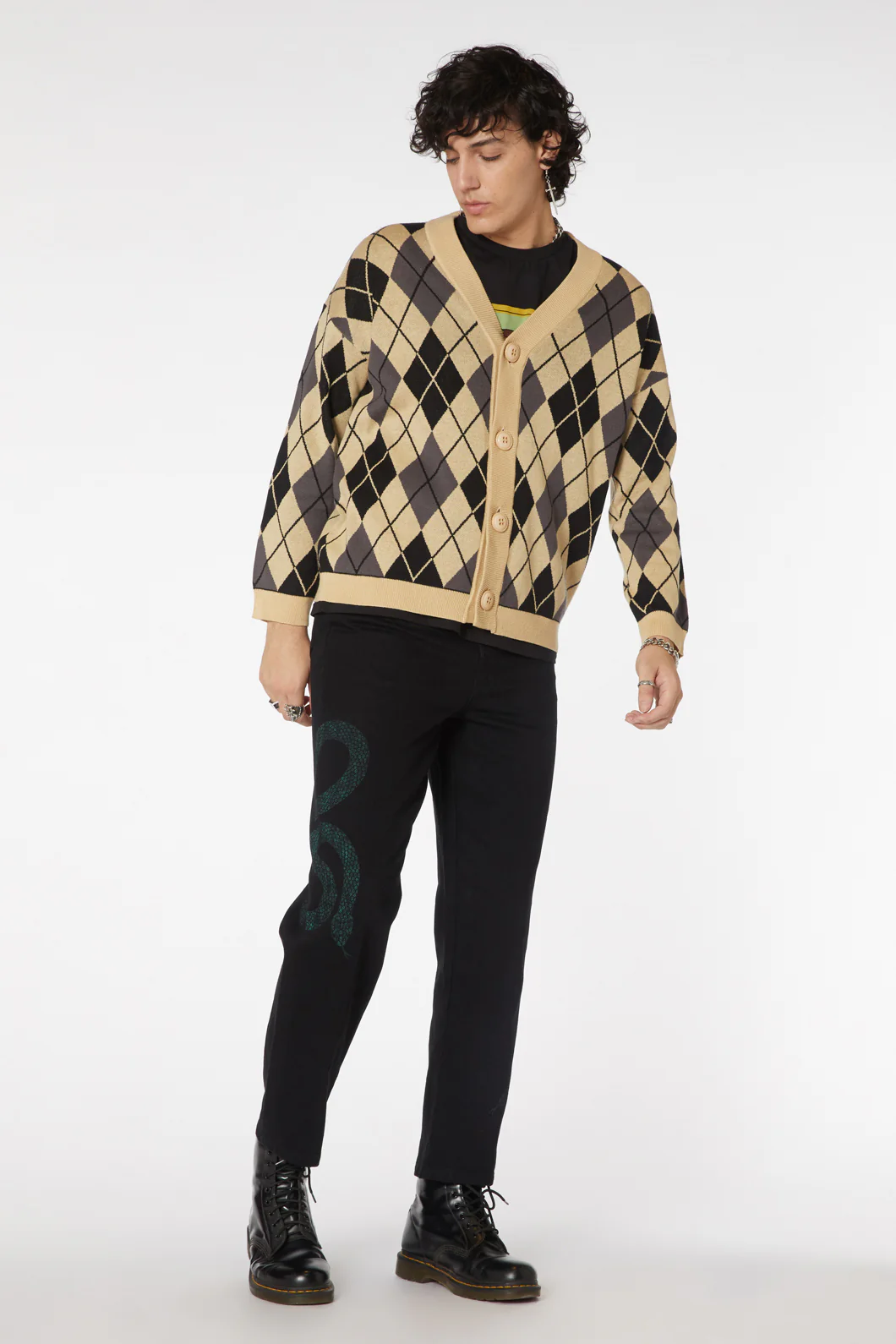 Snake Denim Unisex Jeans