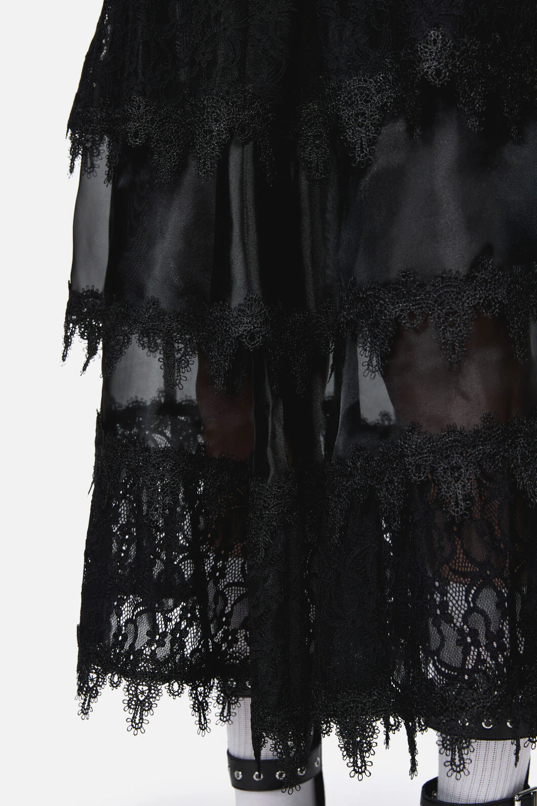 So Cynical Lace Midi Skirt - Image 5