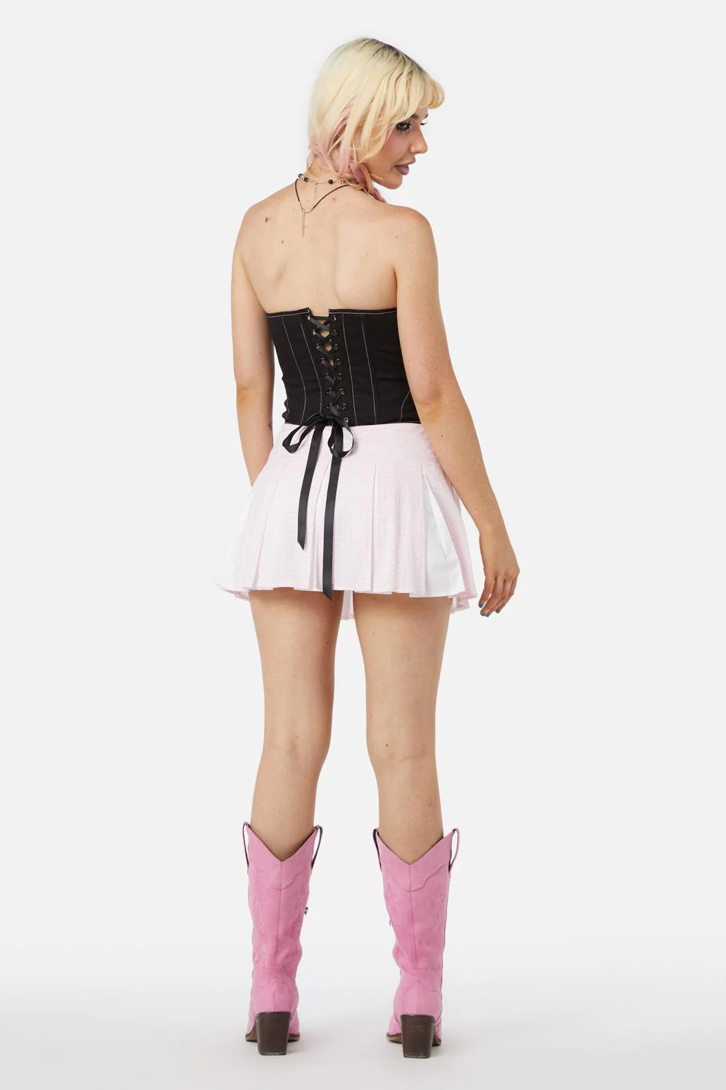 Spagettea Strapless Corset Top - Image 5