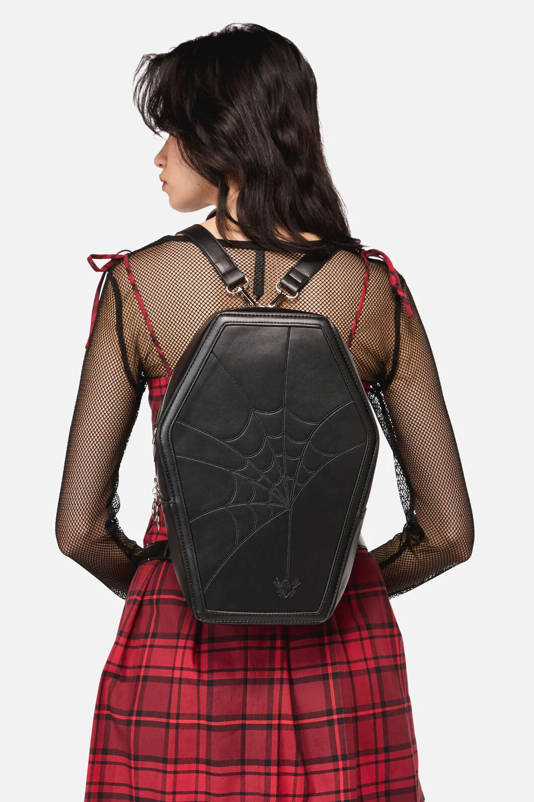 Spiderweb Coffin 2 Way Backpack - Image 4