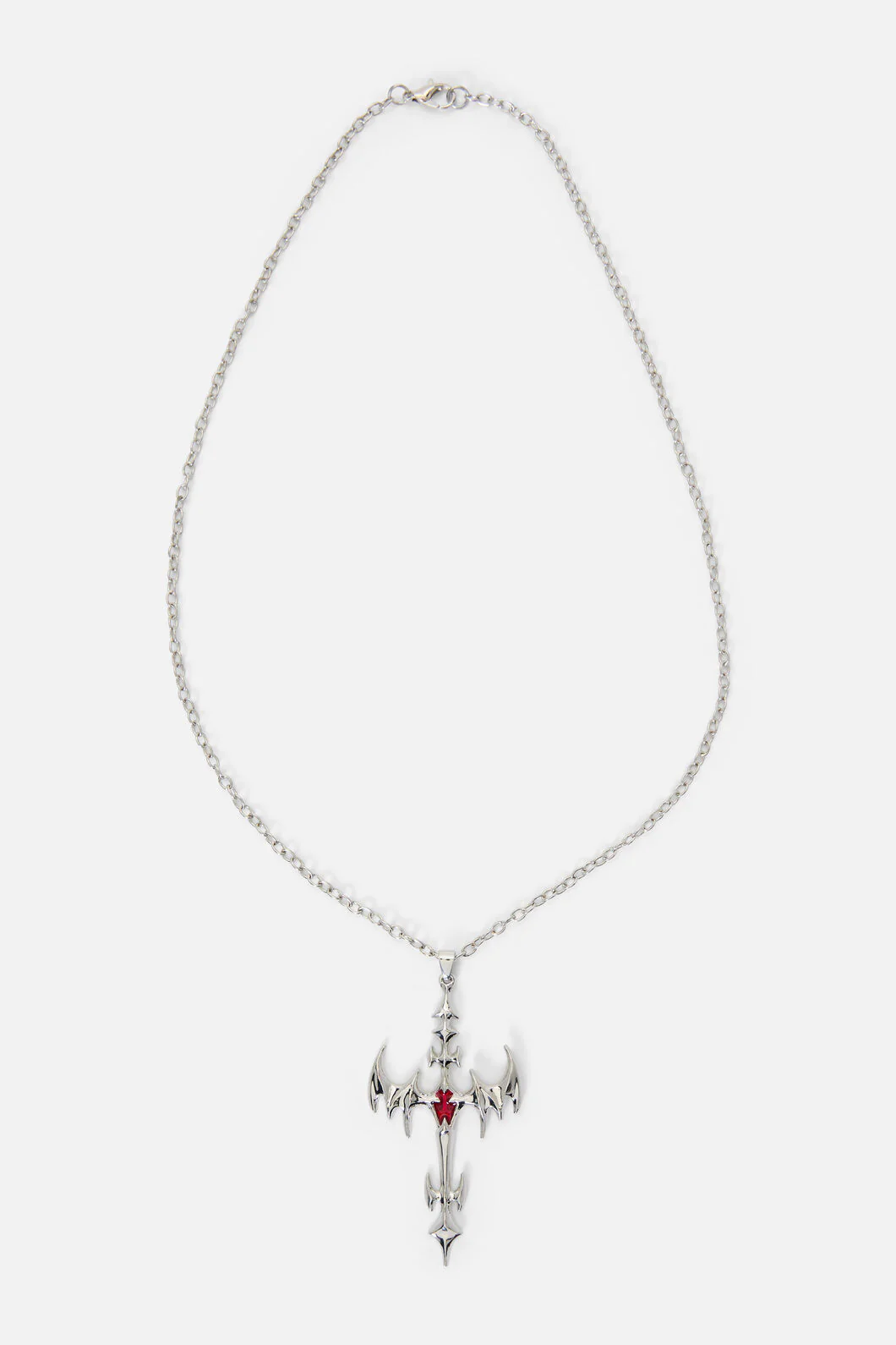 Spike Cross Necklace - Image 3
