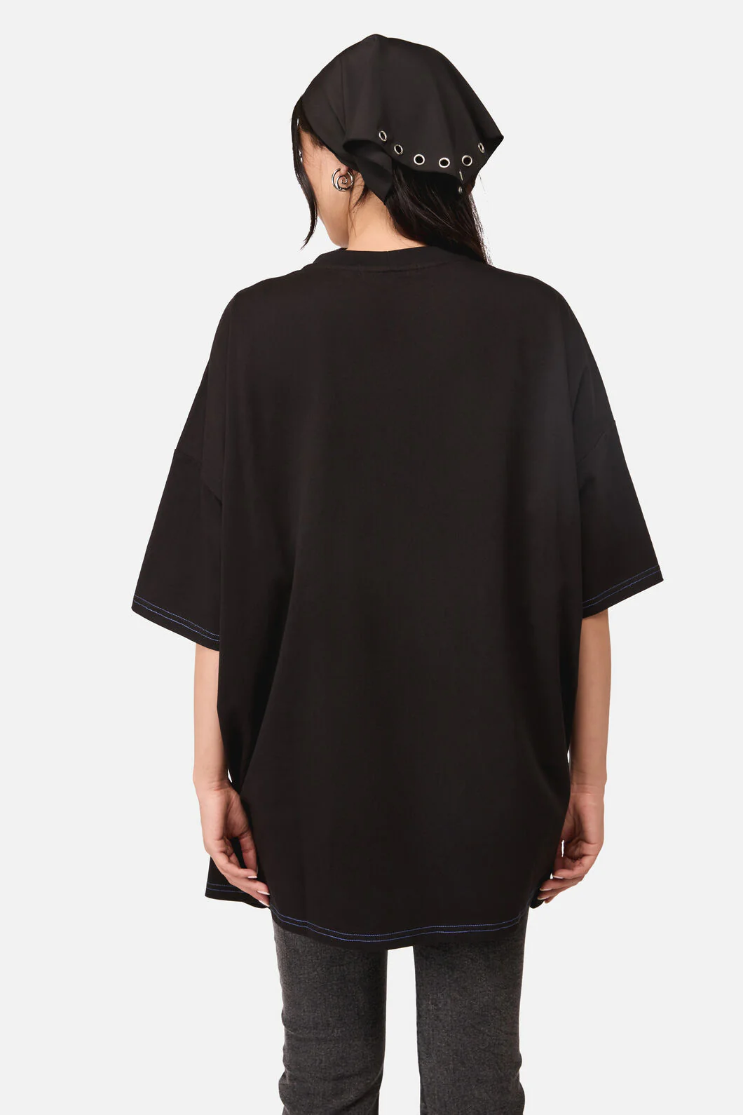 Spiralling Goth Oversized Tee - Image 4