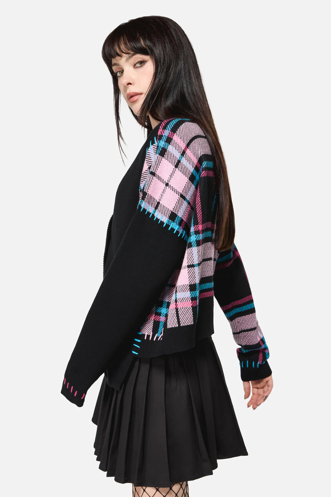 Spliced Goth Cardigan - Image 2