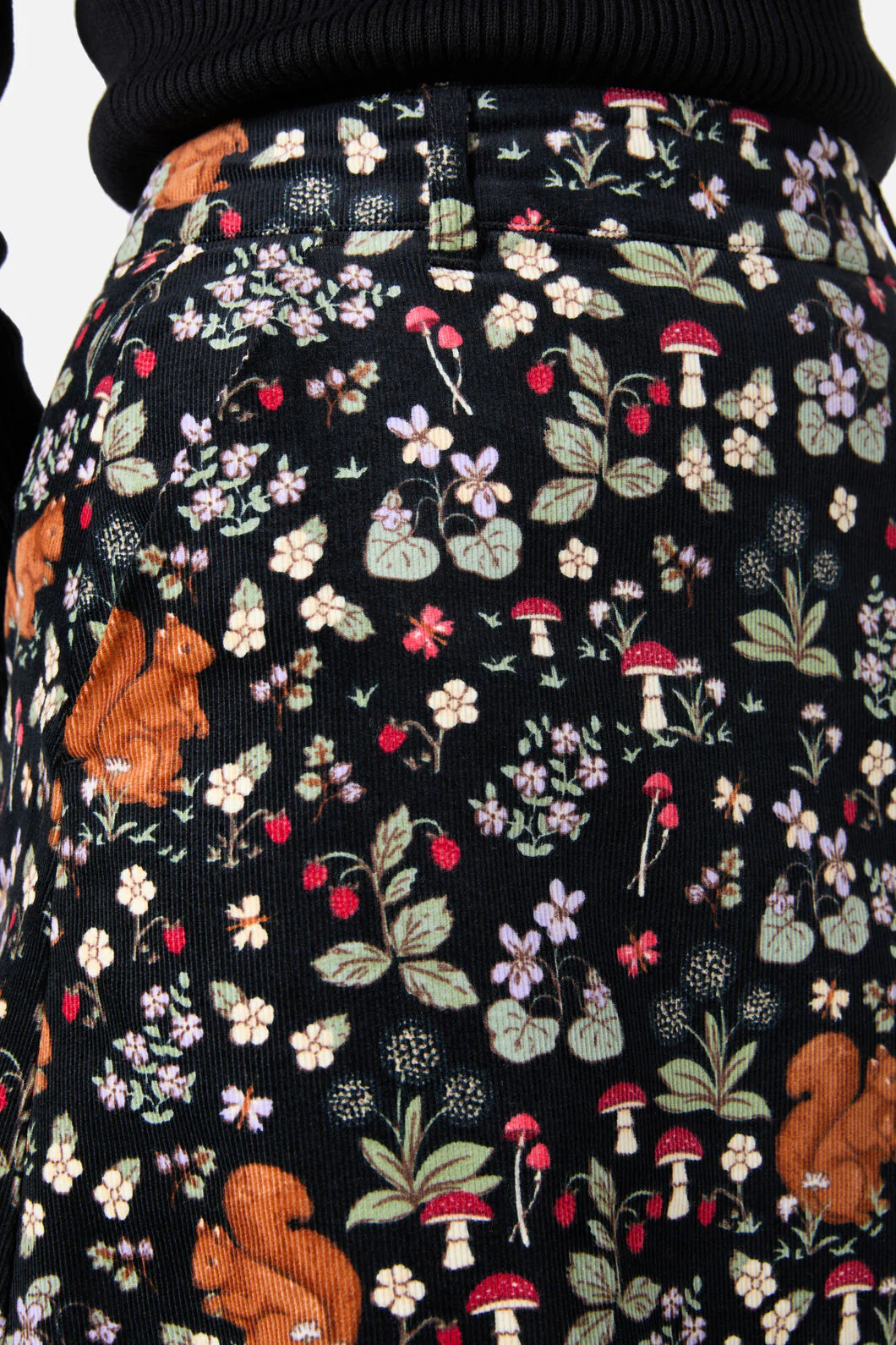 Squirrel Away Cord Midi Skirt - Image 5