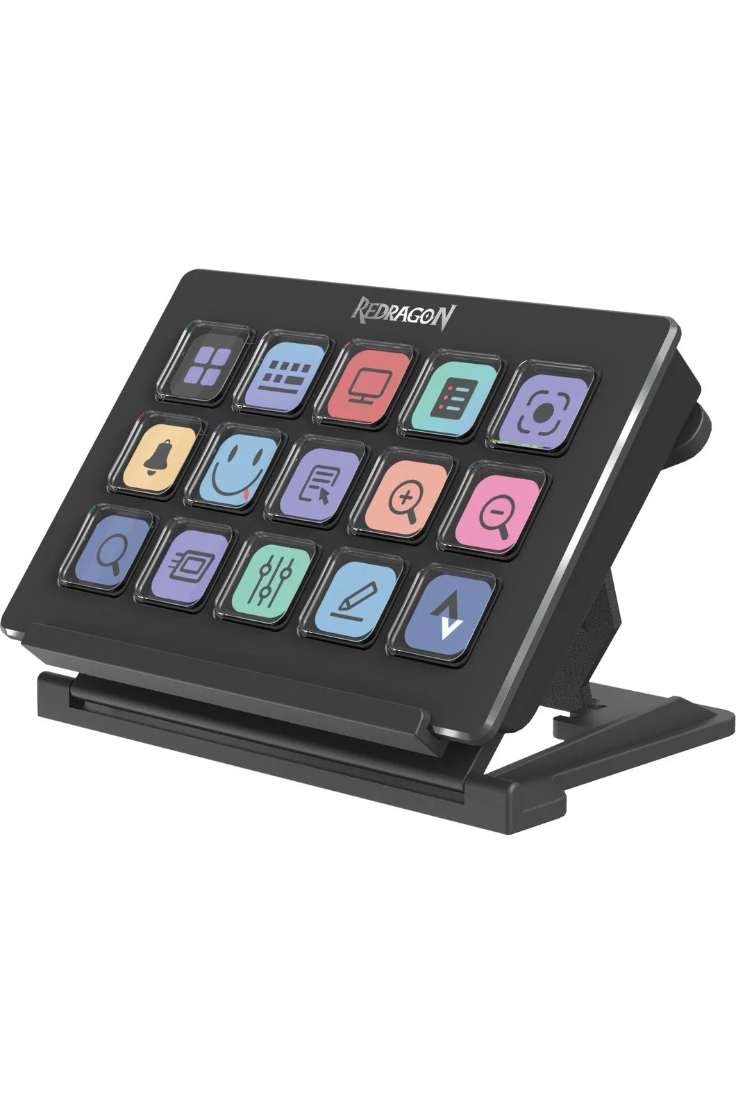 Redragon SS-550 Perrors Black 15-Key Customisable Control Stream Deck - Image 3