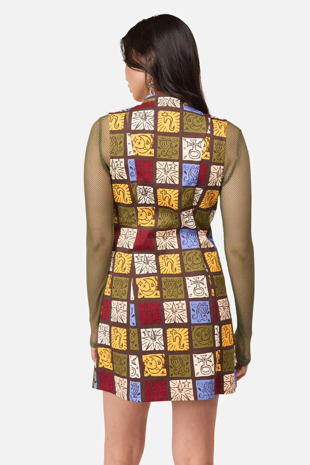 Stampz Goth Mini Dress - Image 3