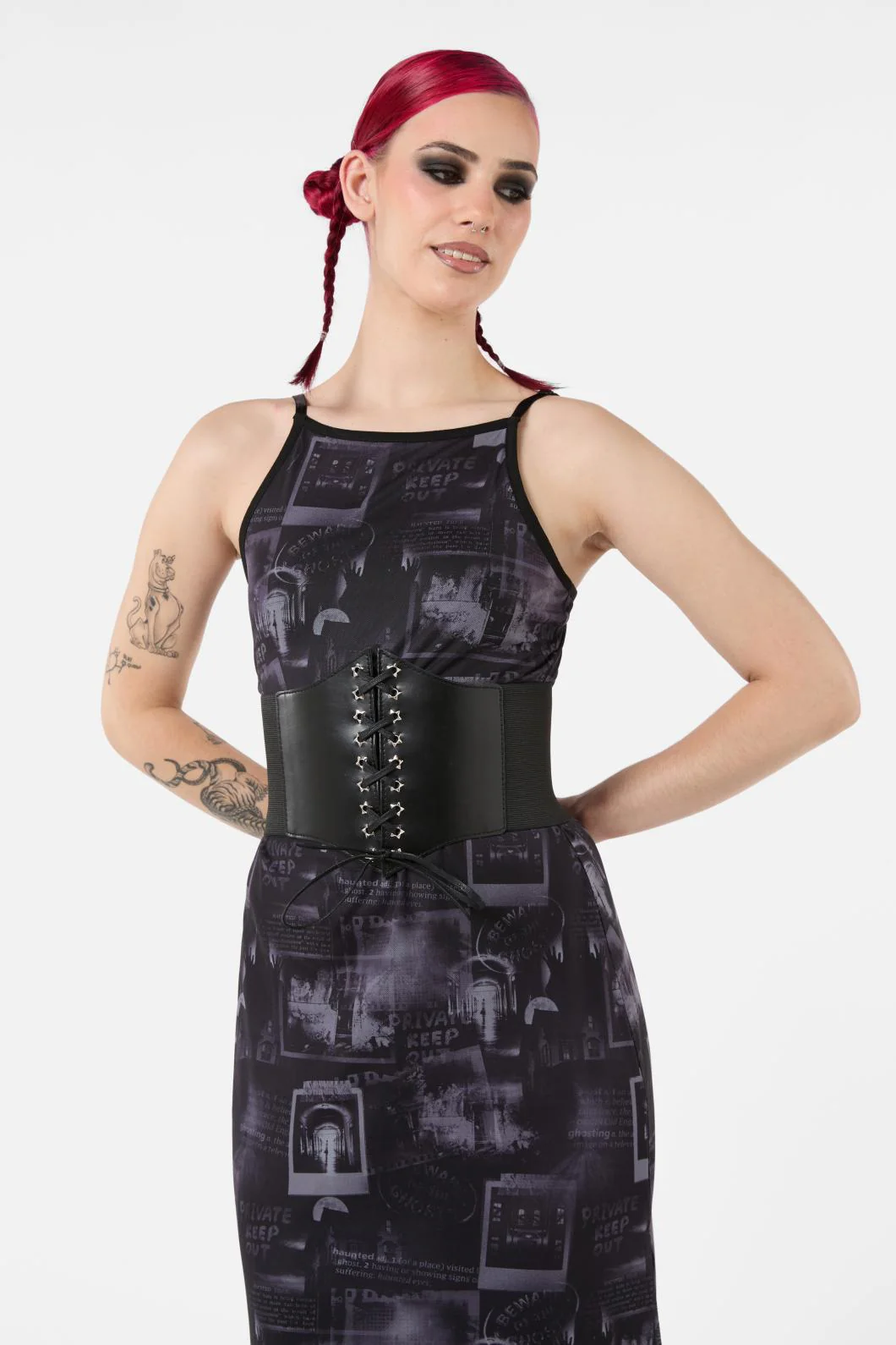 Star Eyelet Corset Belt - Image 6