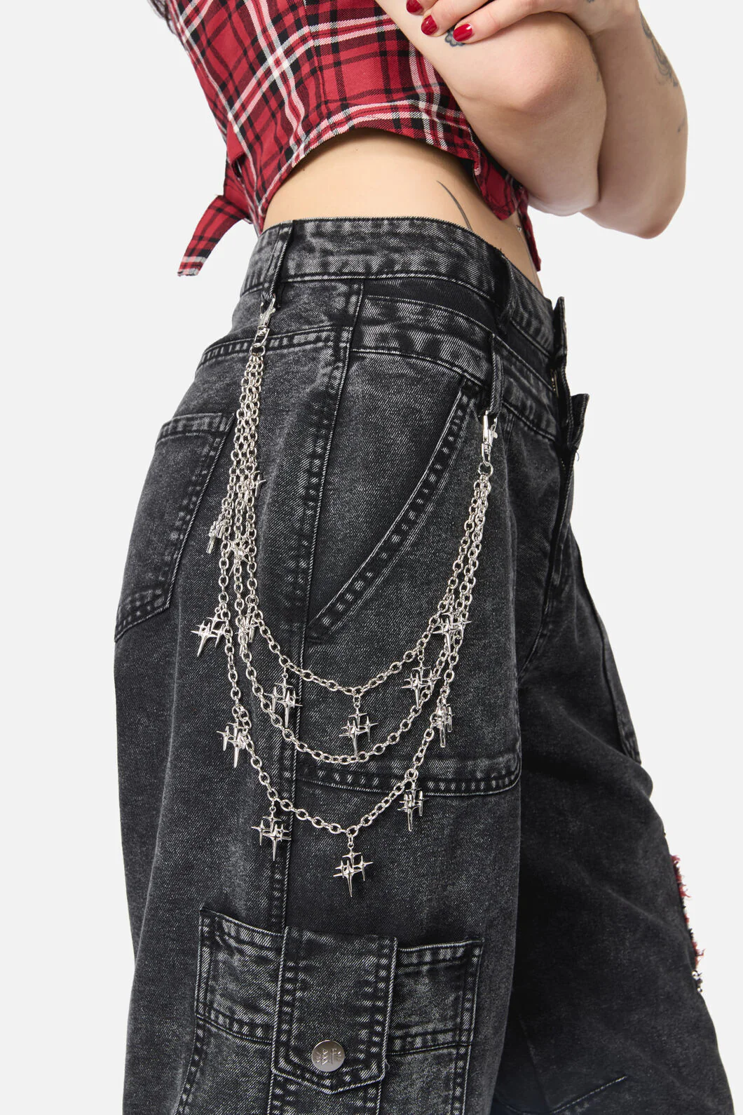 Stars Charm Pant Chain - Image 2