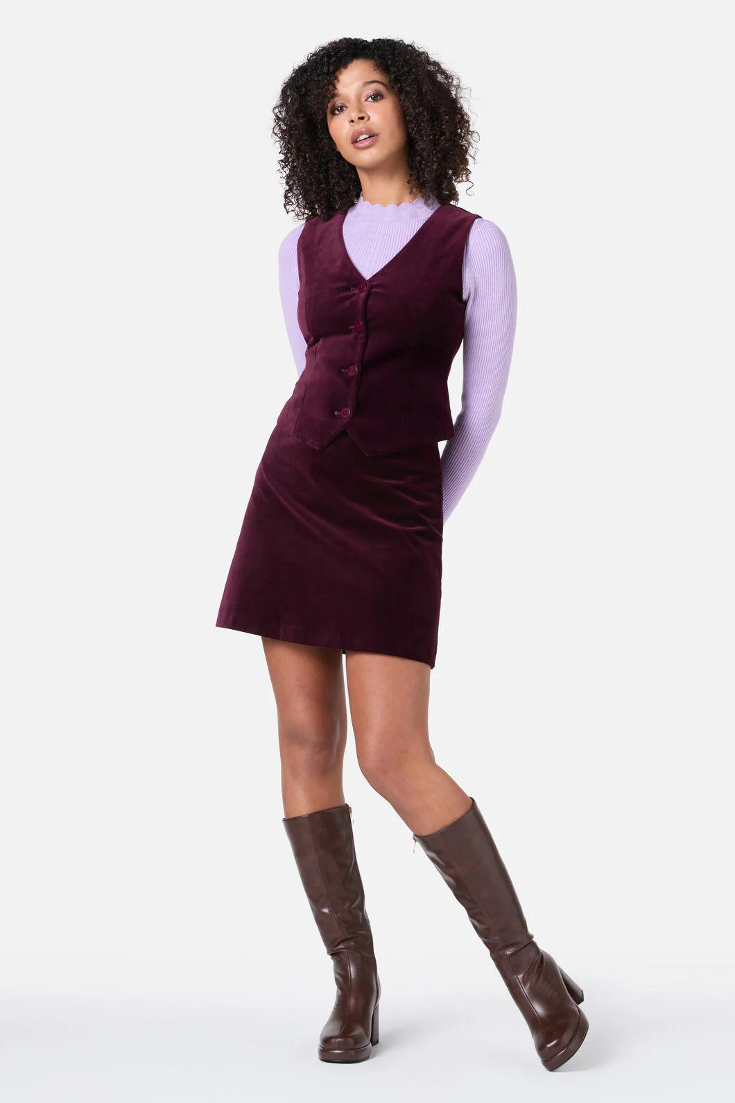 Stella Velvet Vest - Image 2