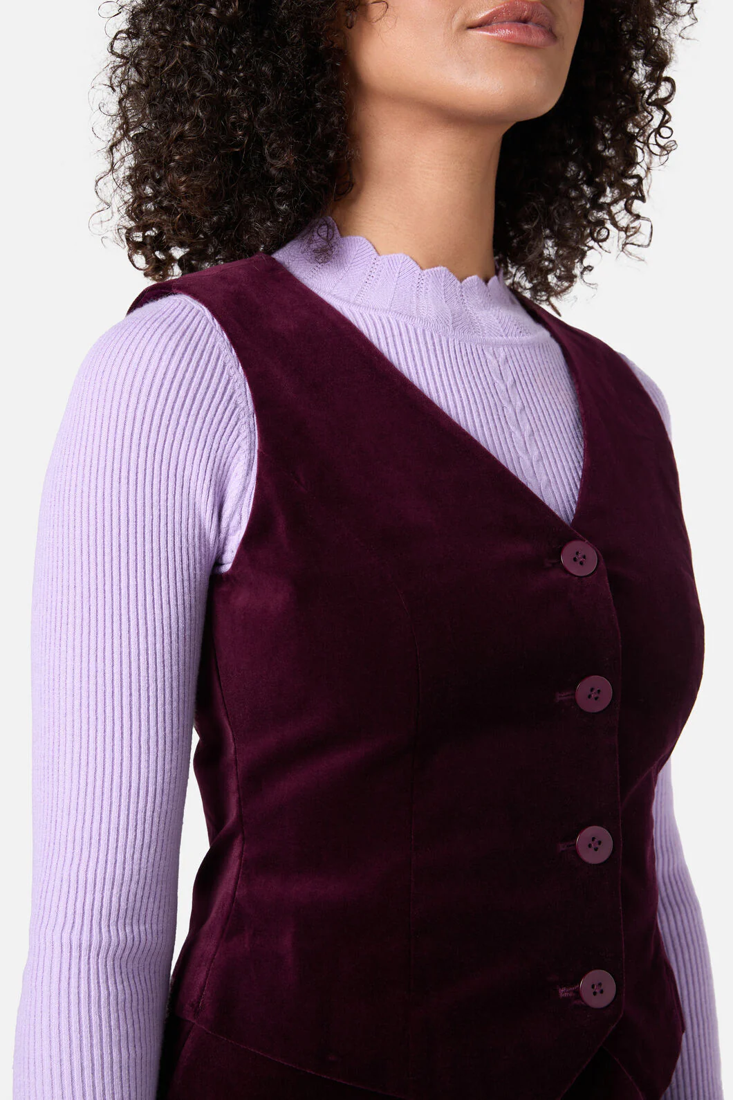 Stella Velvet Vest - Image 5