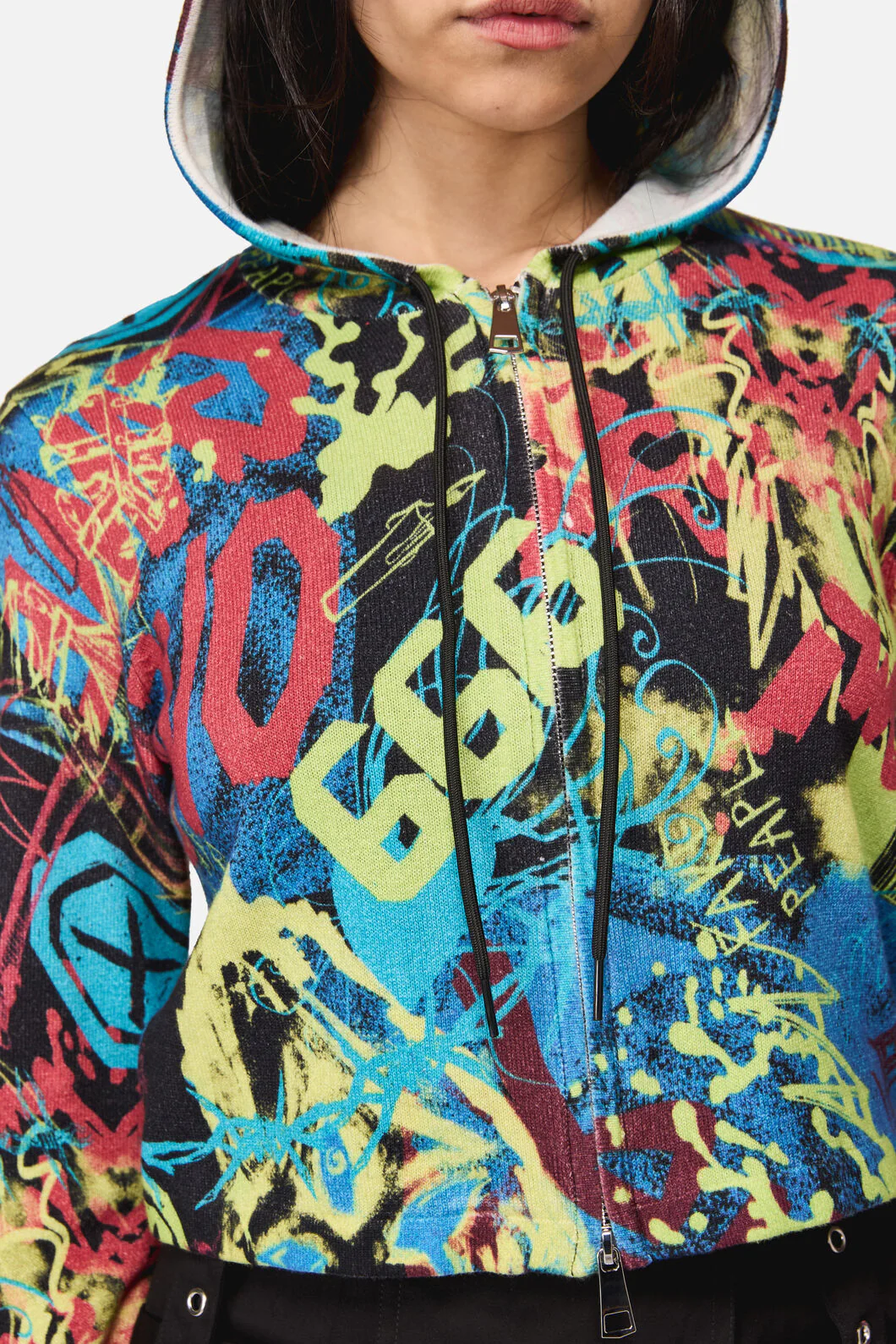 Streets Grunge Zip Hoodie - Image 6
