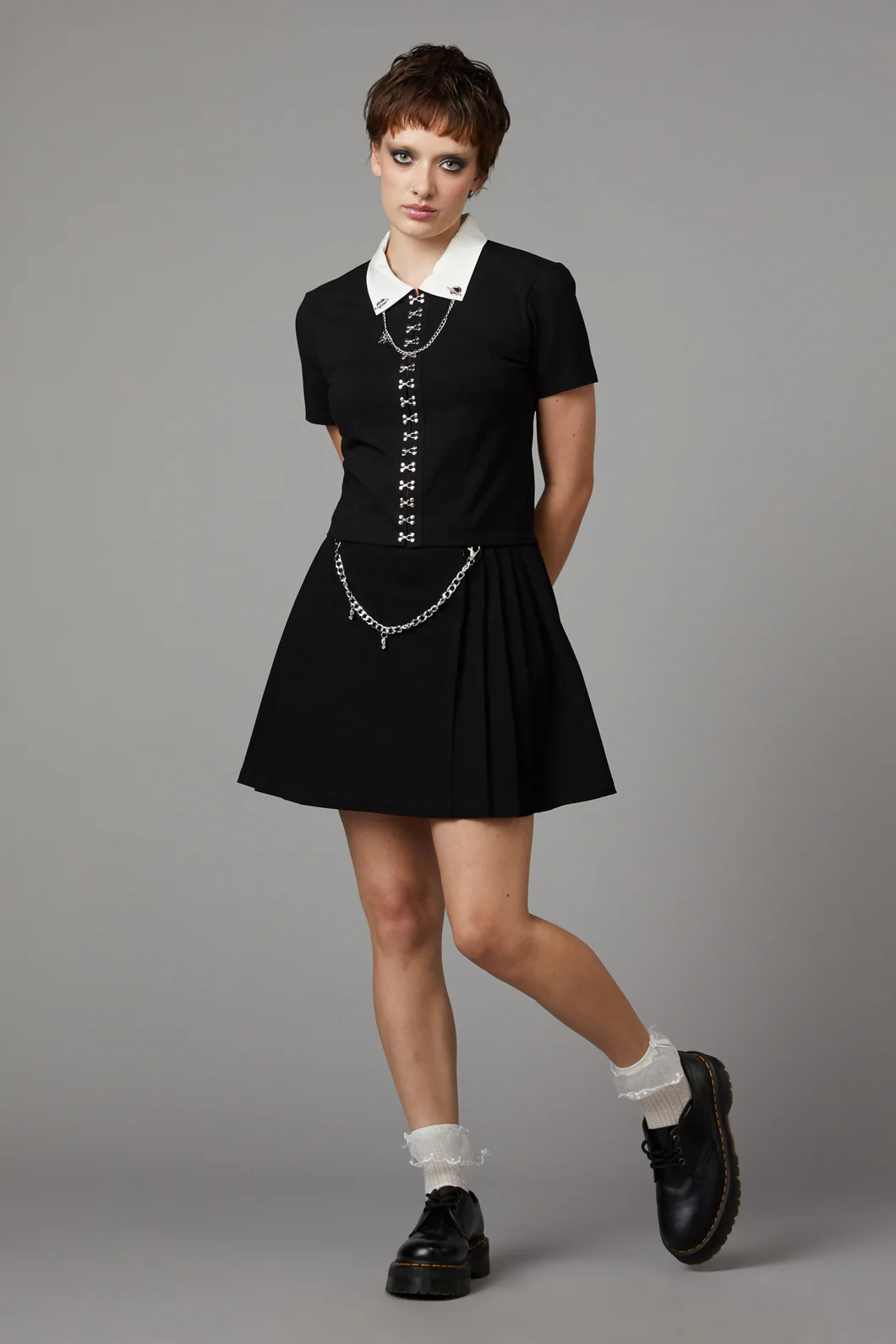 Strings Gothic Blouse - Image 2