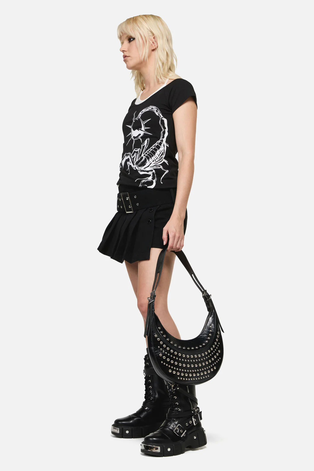 Stud Shoulder Bag - Image 3