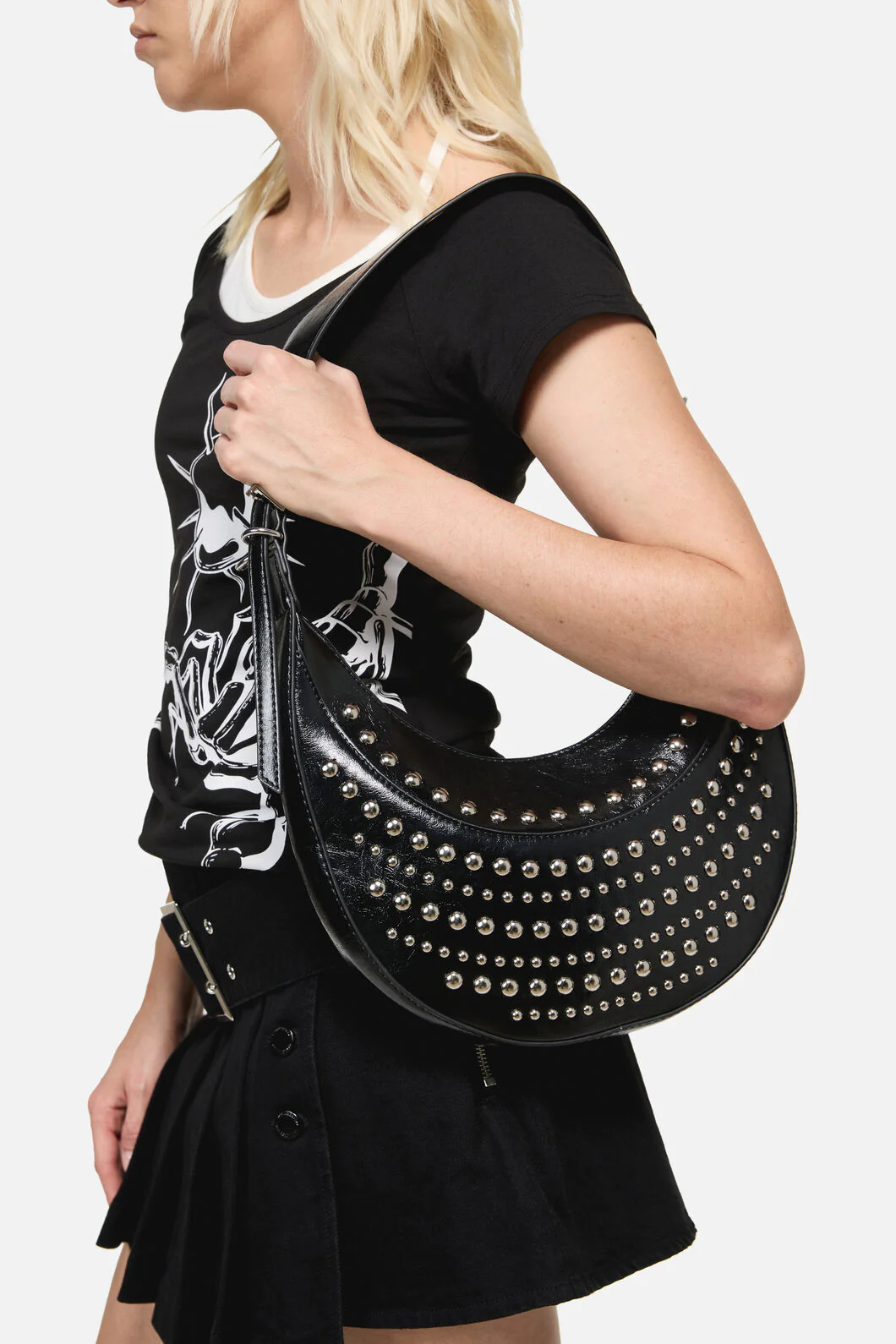 Stud Shoulder Bag - Image 4