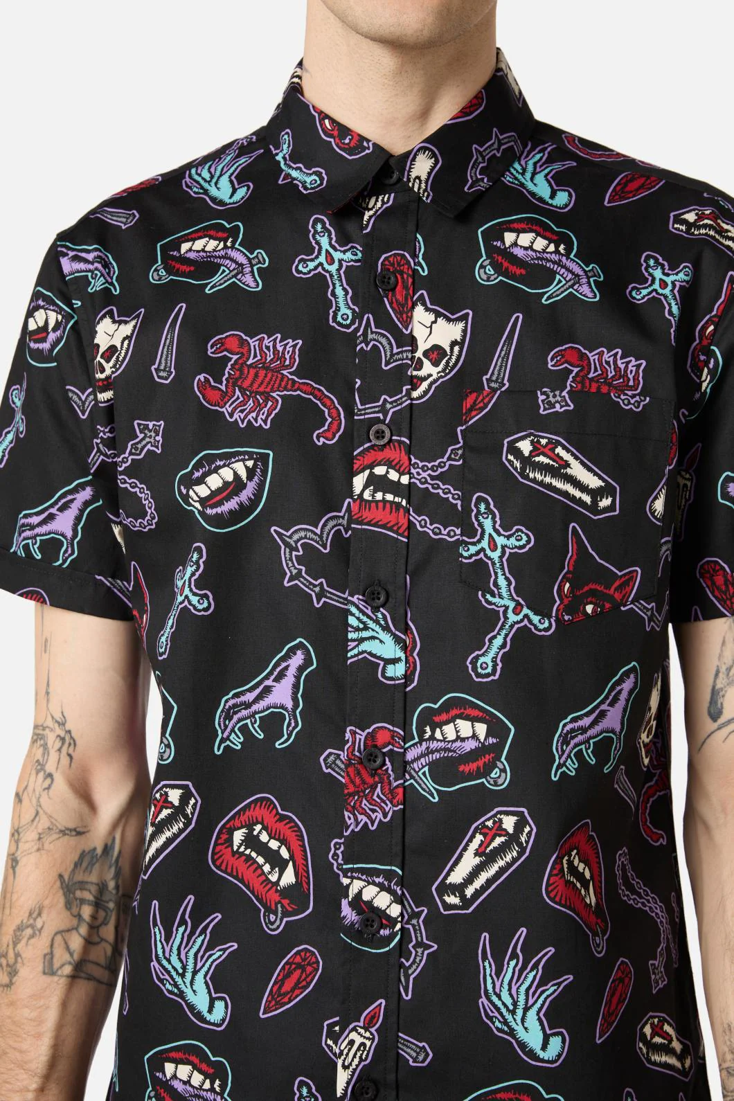 Sucked In Gothic SS Shirt - Image 5