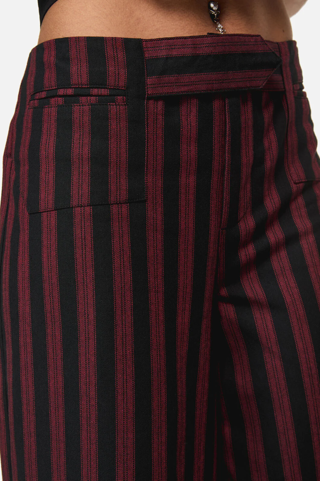 Sucker Pinstripe Goth Pant - Image 5