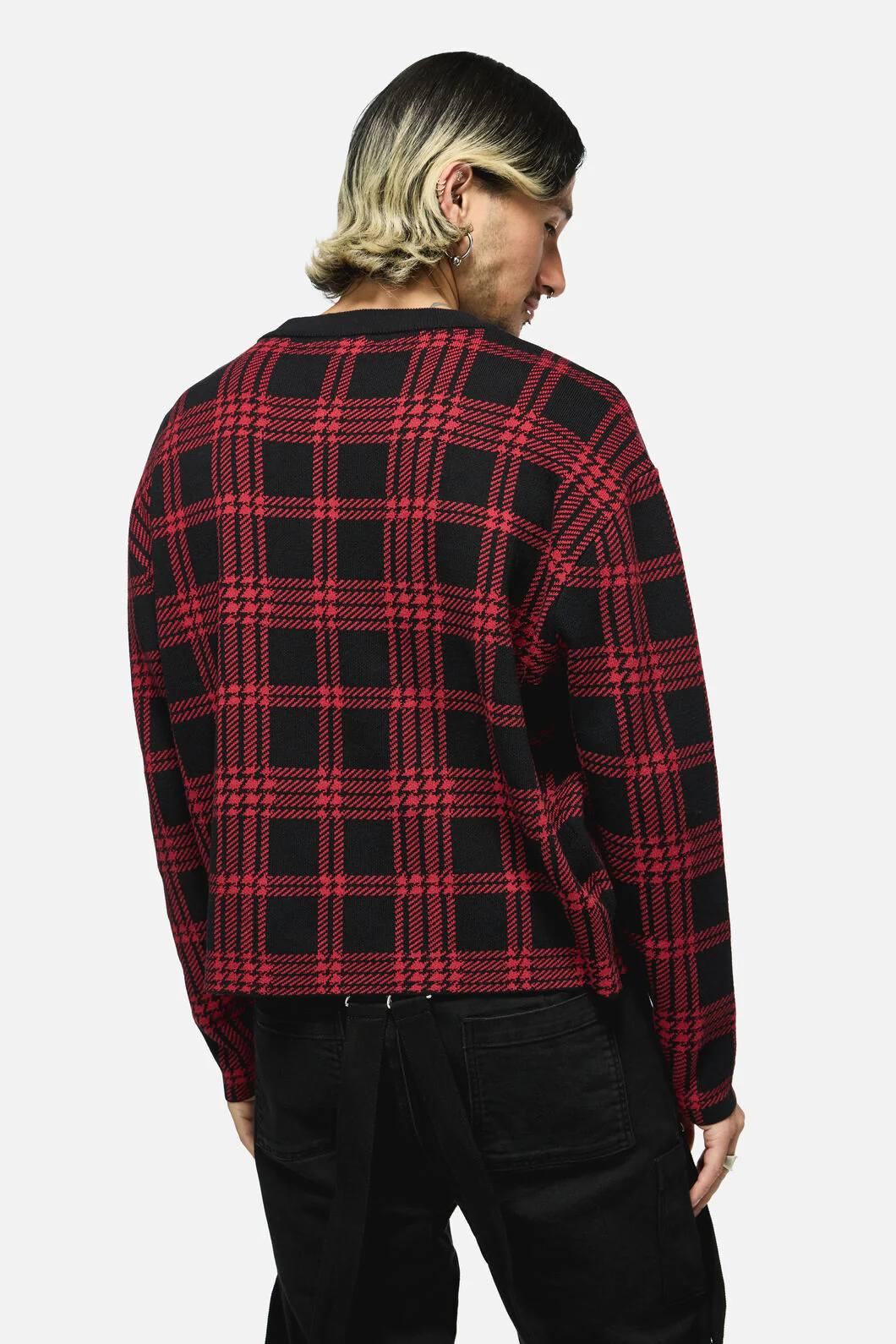 Suffer Tartan Knit Jumper - Image 5