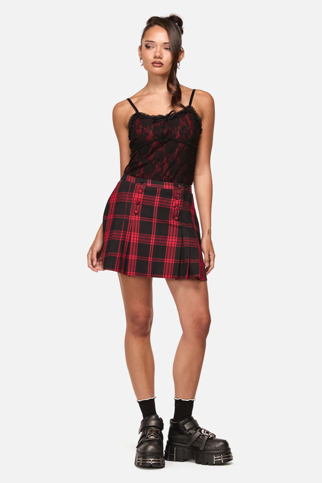 Suffer Tartan Skort
