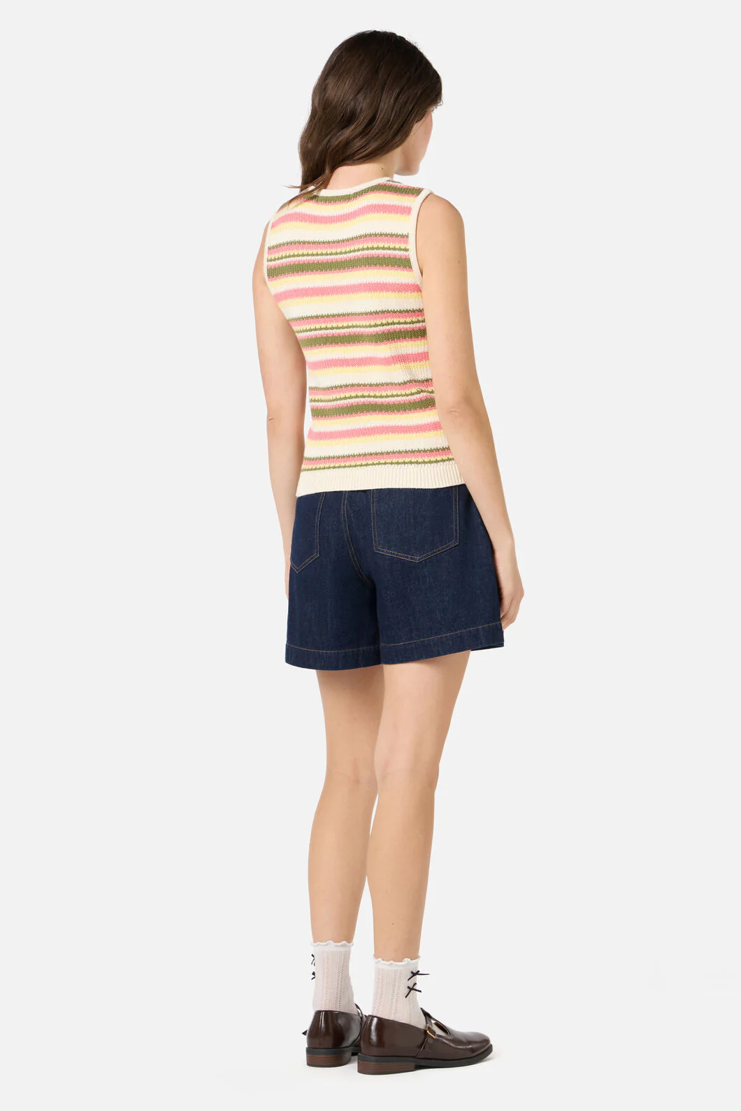 Sunset Stripe Knit Tank - Image 5