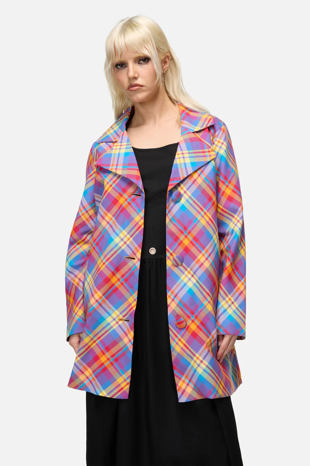Sunshine Tartan Coat - Image 2
