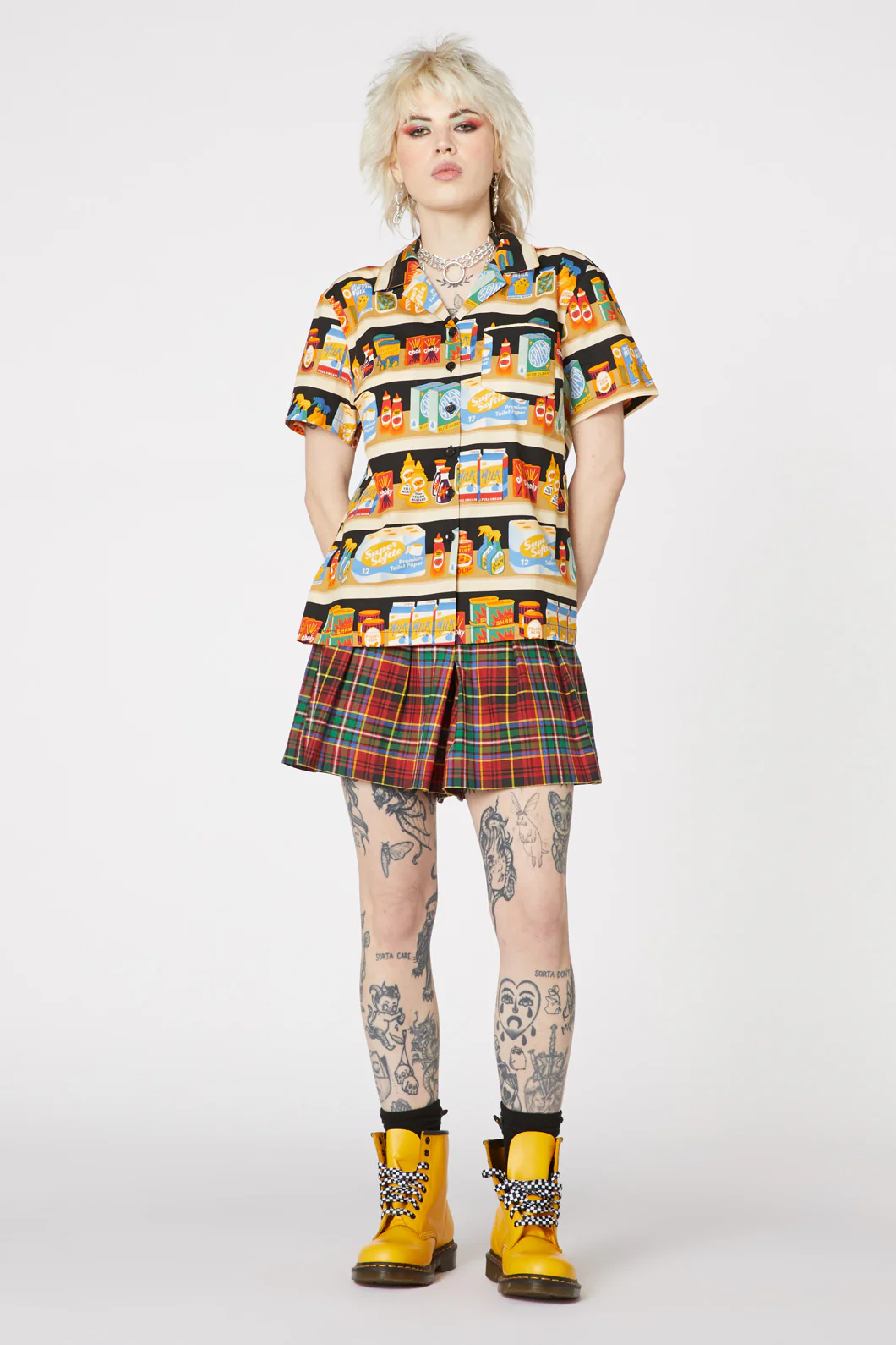 Supermarket Cotton Blouse - Image 12