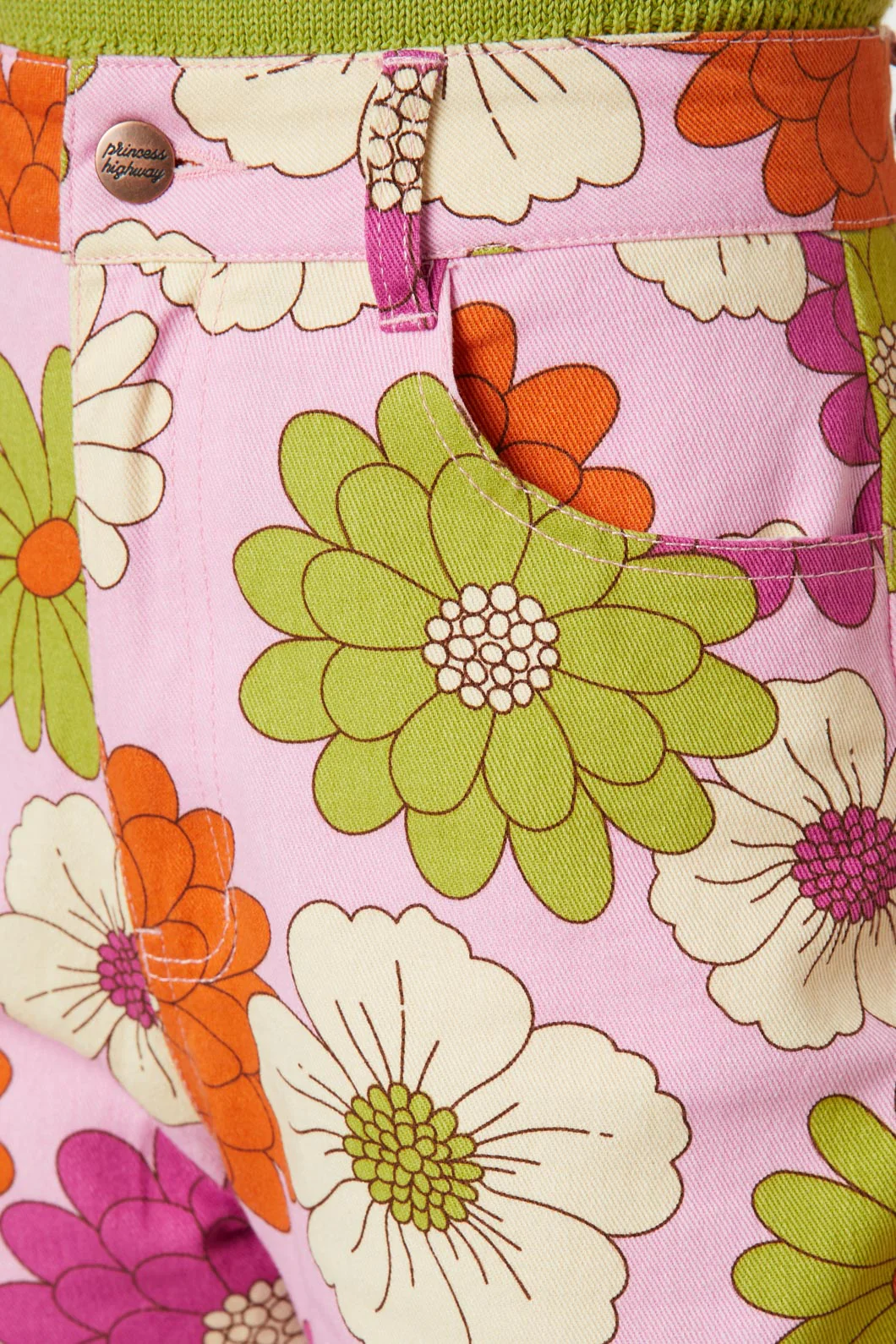 Susan Floral Flare Jean - Image 6