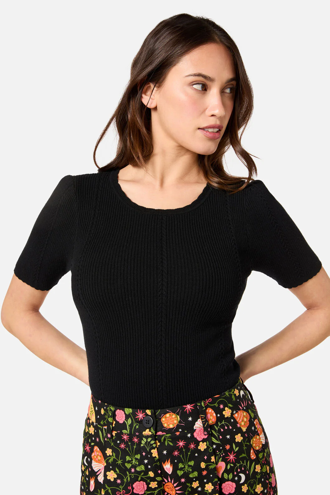 Susie Rib Knit Top - Image 6
