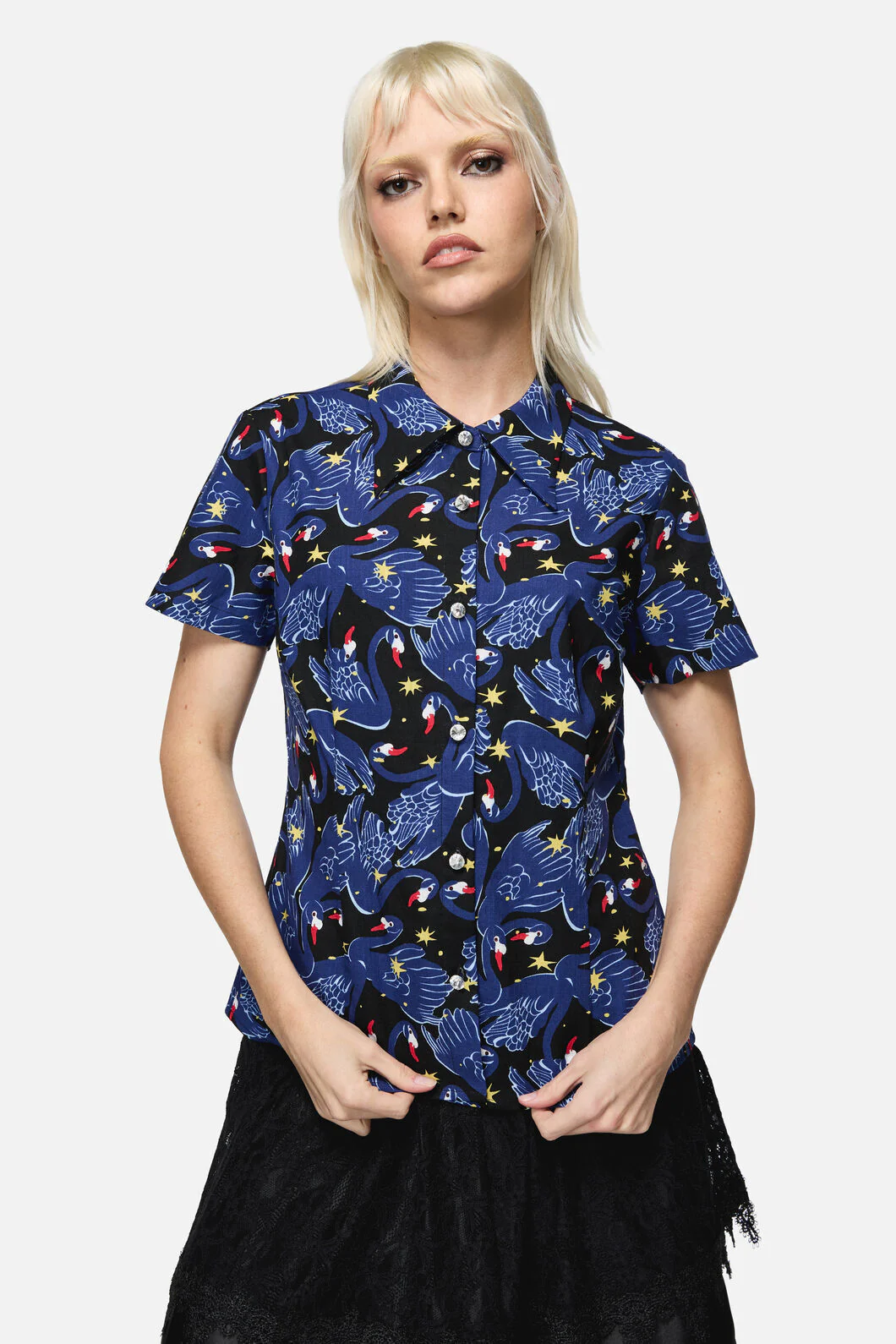 Swan Song Goth Blouse