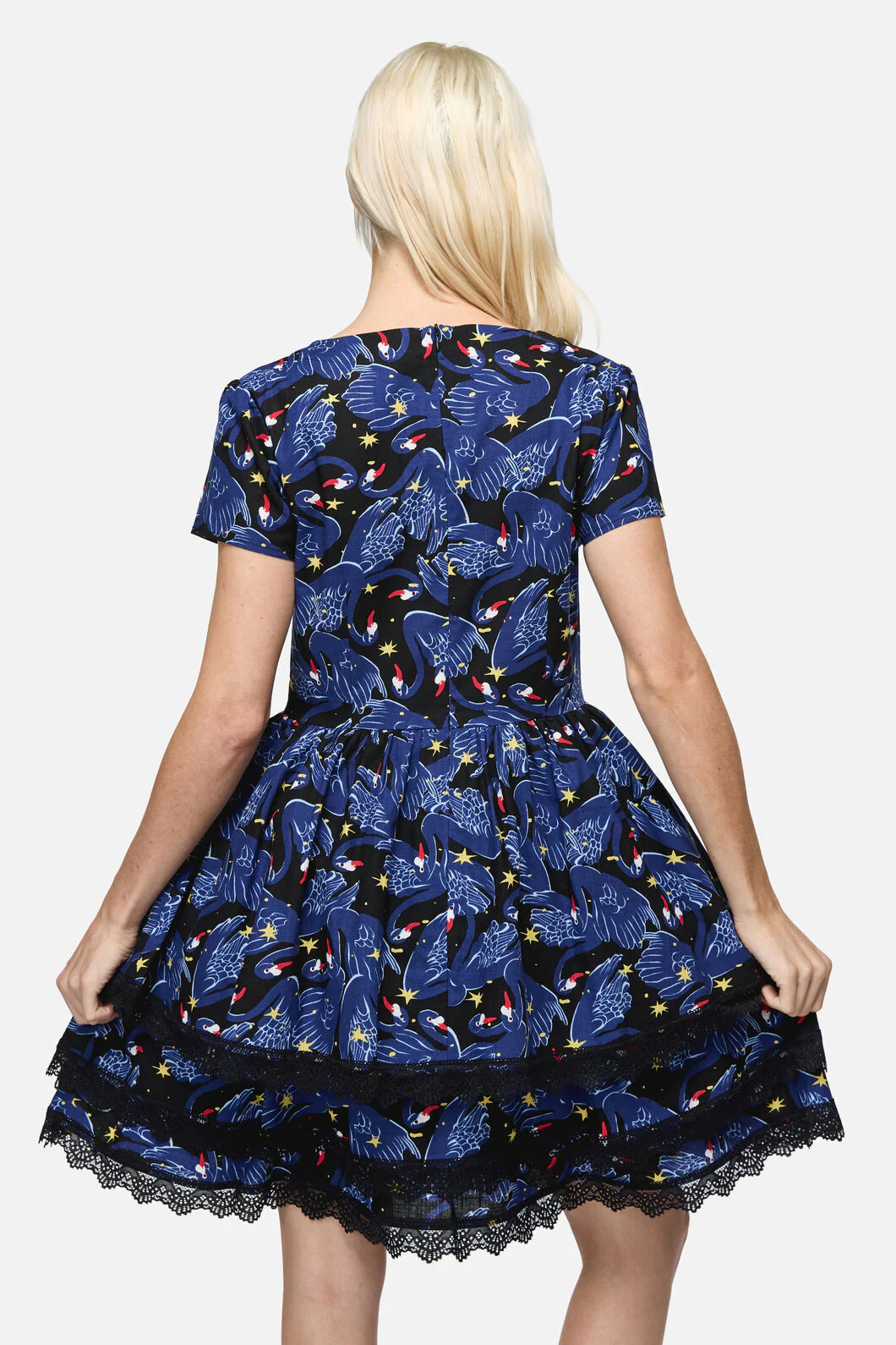 Swan Song Mini Dress - Image 3