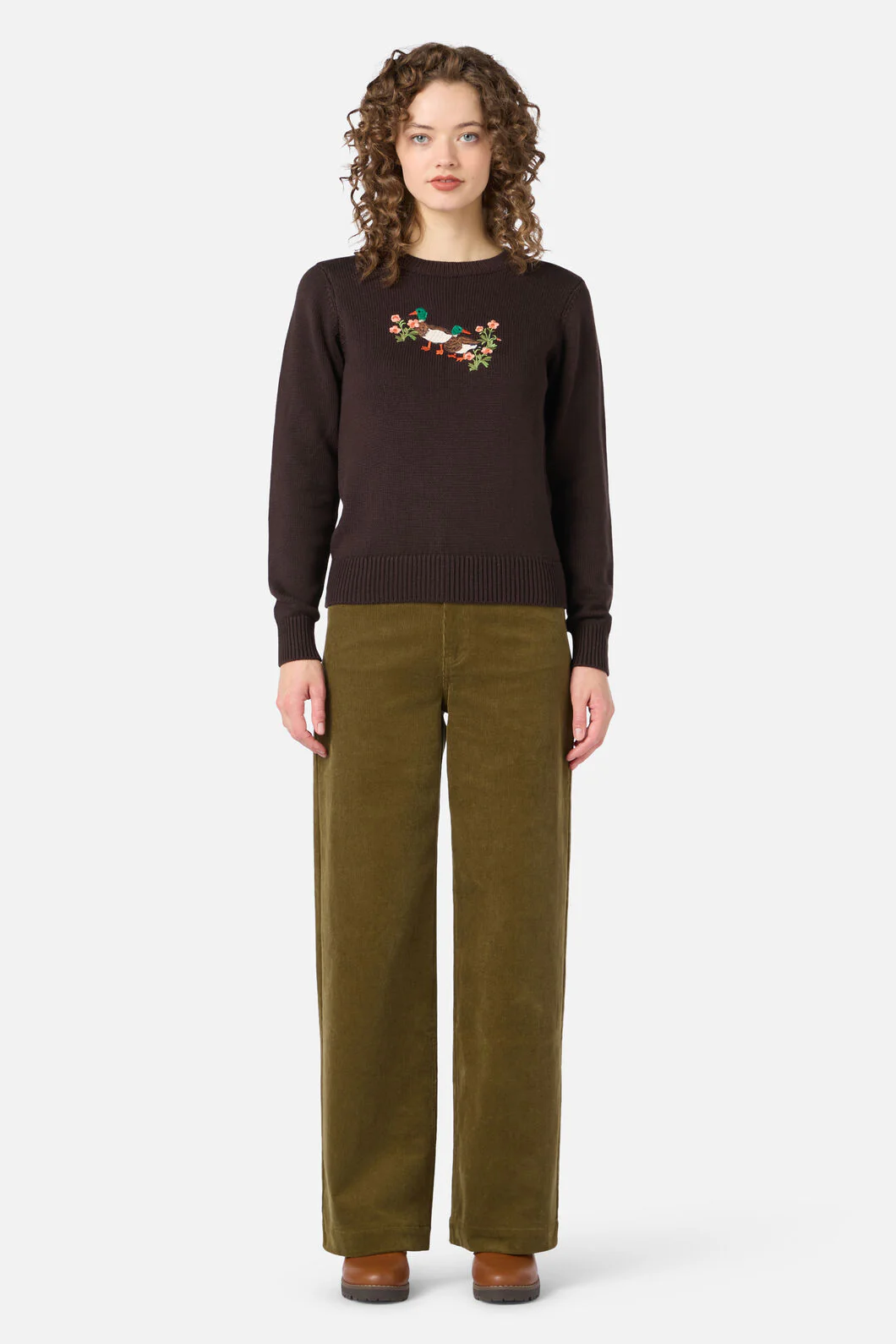 Sweet Ducks Emb Jumper - Image 2