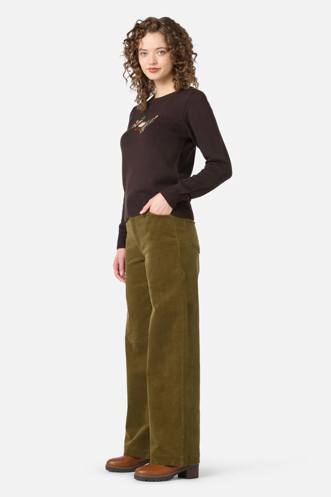 Sweet Ducks Emb Jumper - Image 3