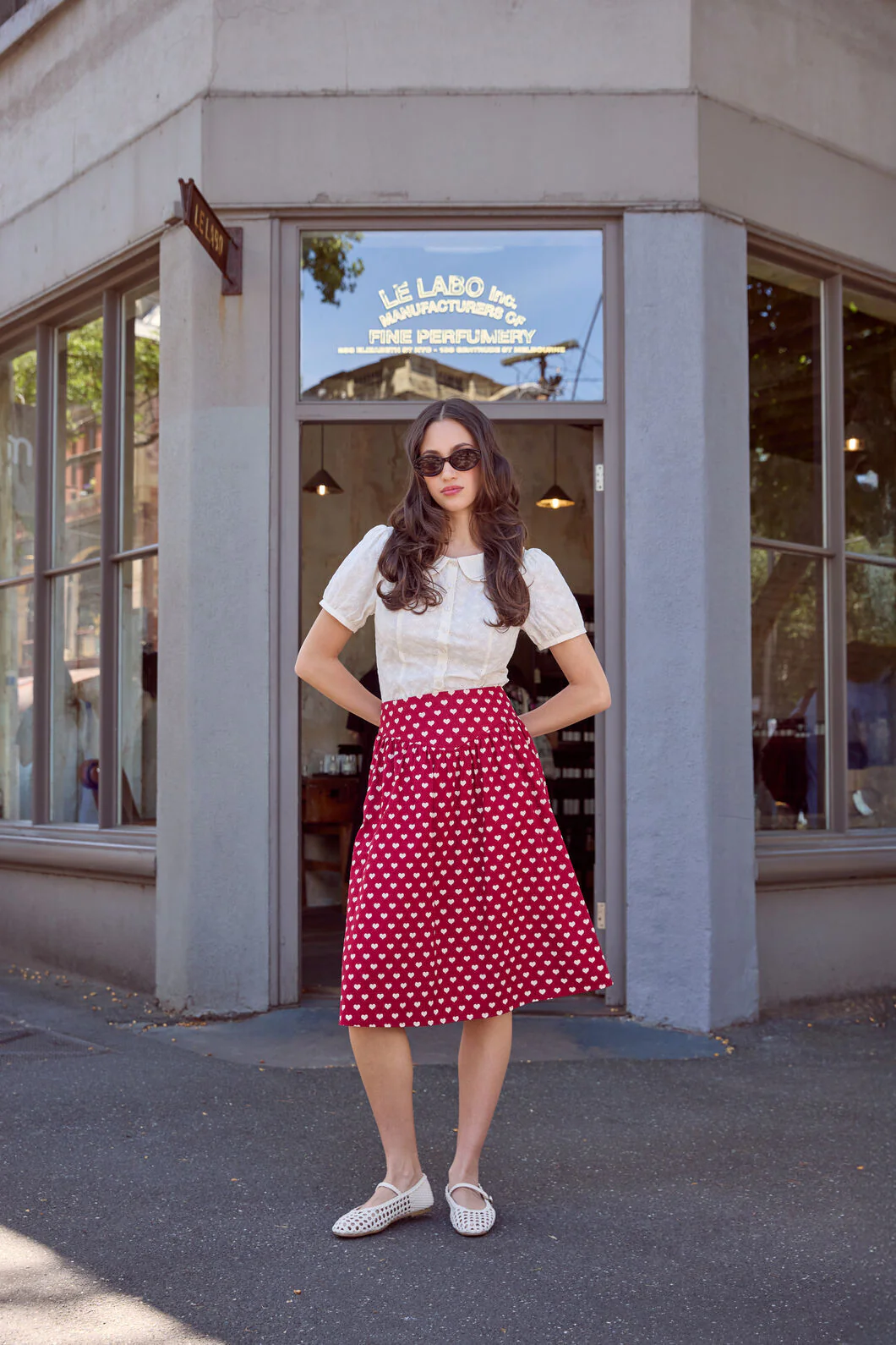 Sweet Heart Gathered Skirt - Image 2