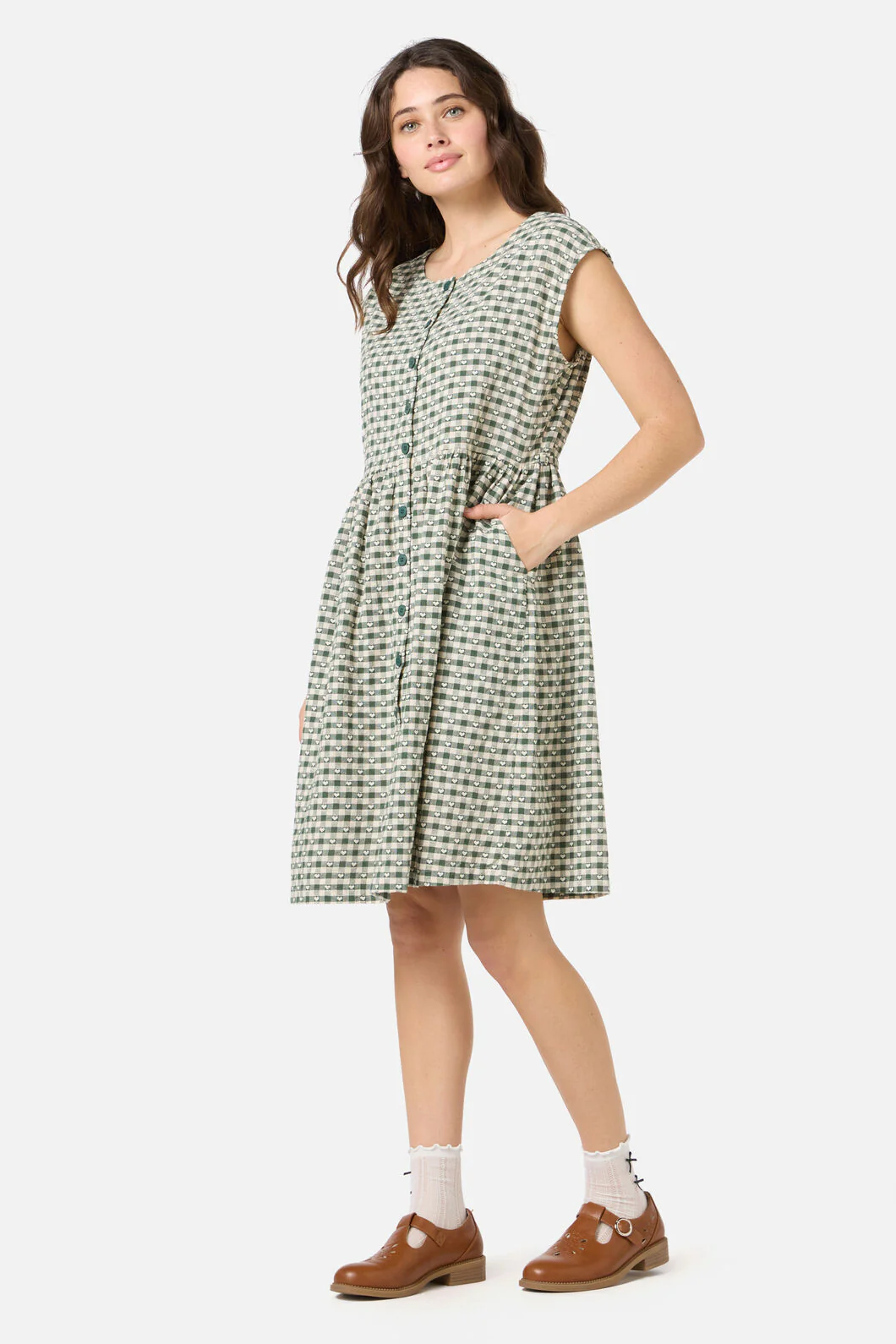 Sweetheart Smock Dress - Image 3