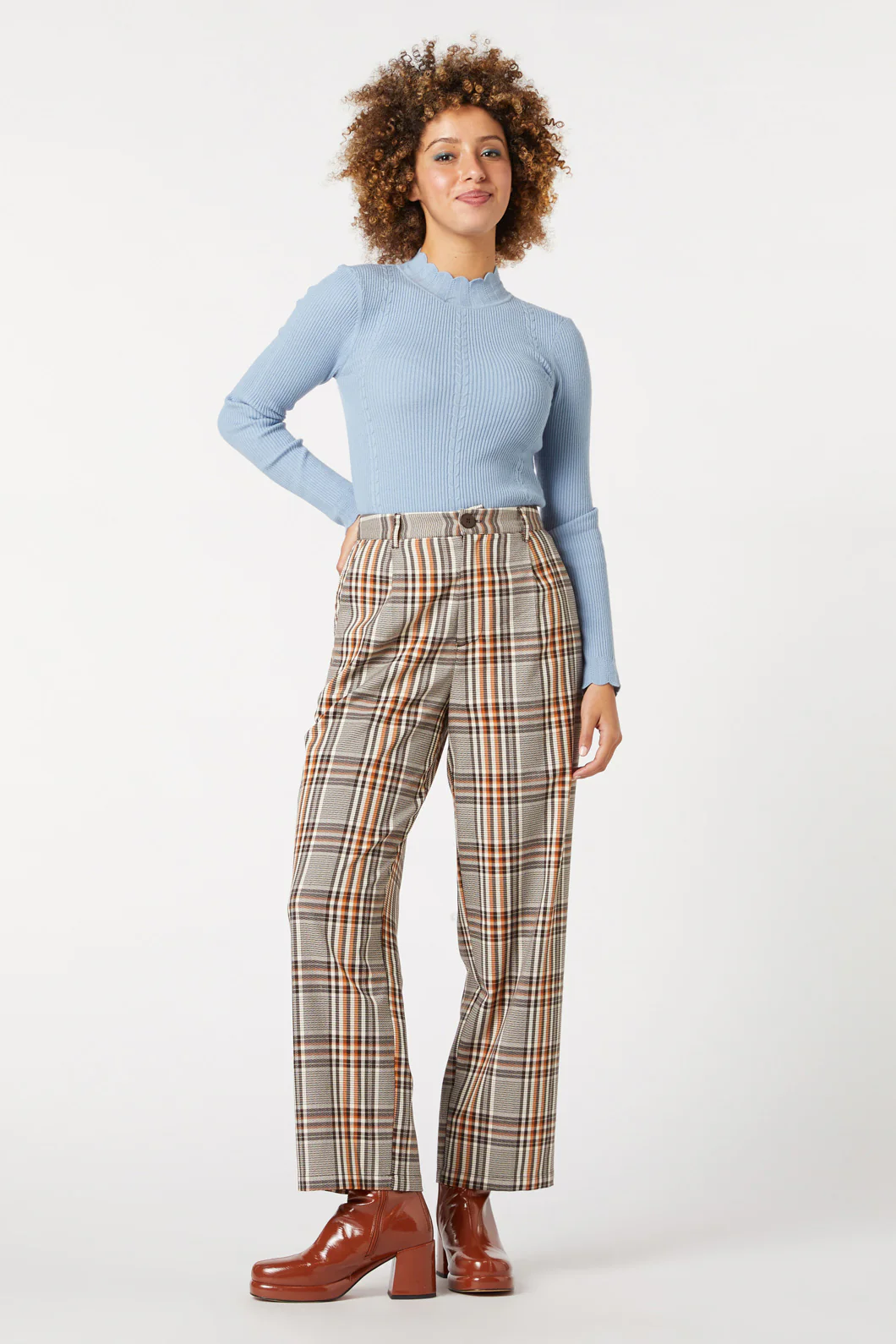 Tabitha Check Pant - Image 2