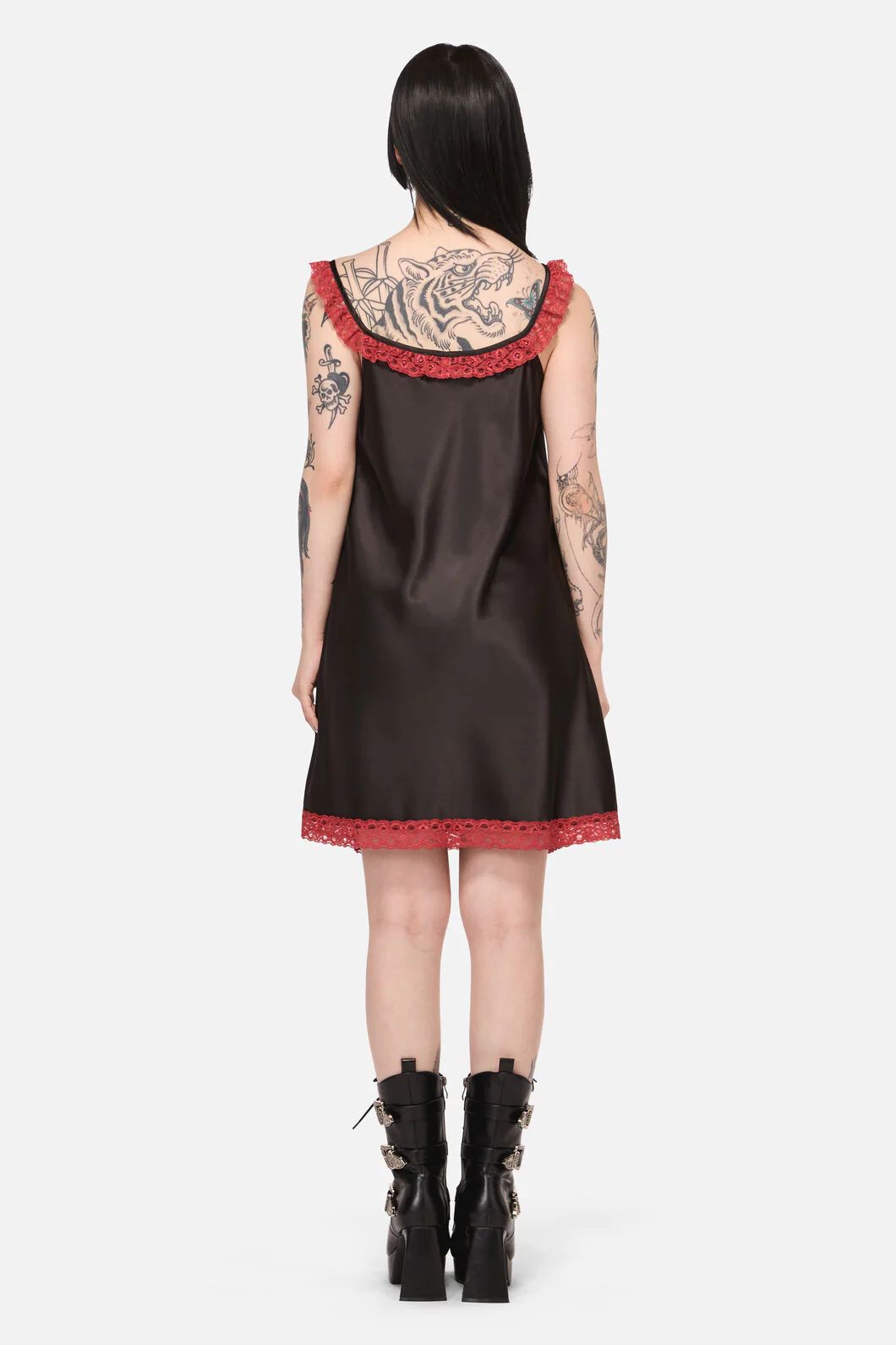 Tabitha Goth Babydoll Dress - Image 7