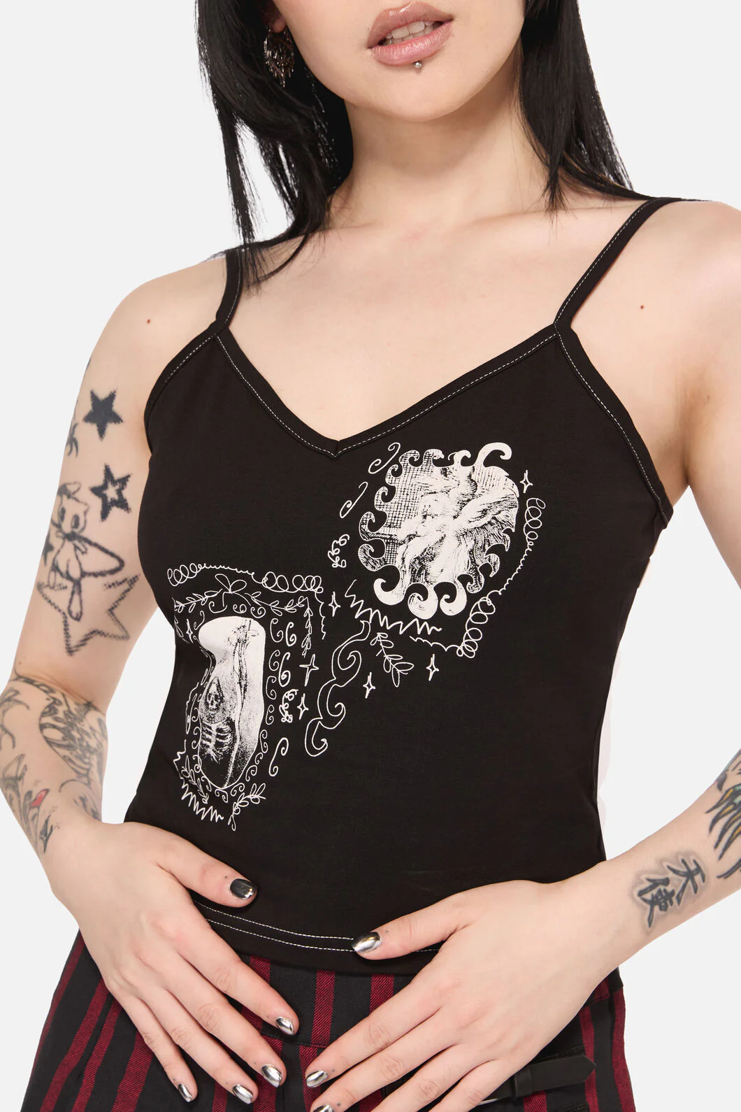 Tabitha Goth Tank Top - Image 5