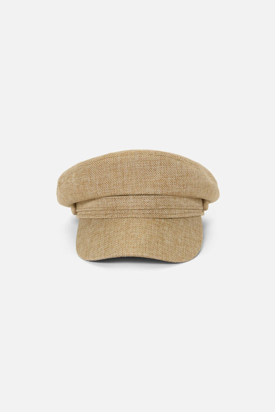 Tan Button Page Hat - Image 3